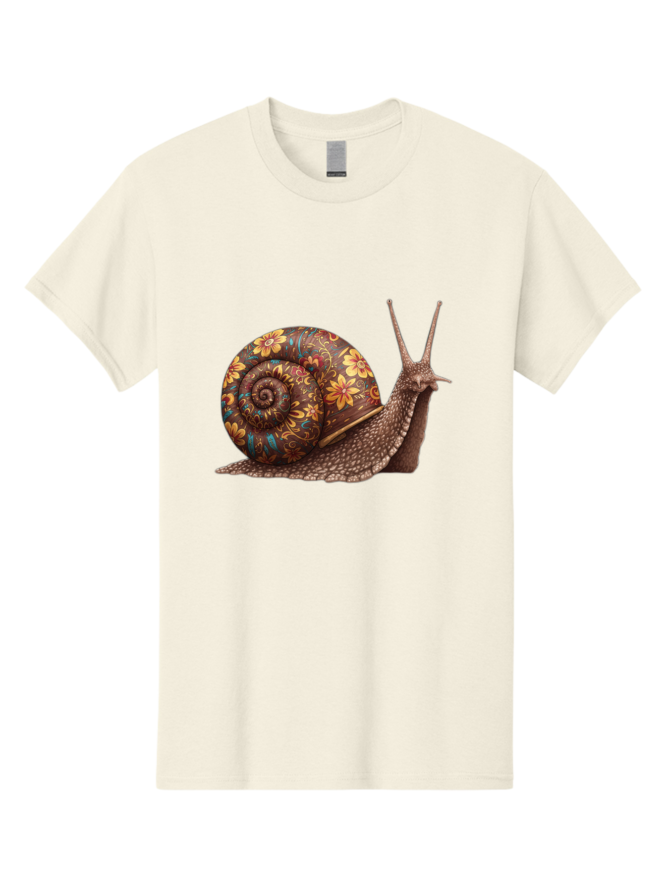 Floral-Snail-2 Men'S Graphic Tee, 100% Cotton, Comfortable Casual Summer Wear, Machine Washable, Vintage Camera, Old Camera, Antique Camera, Black Camera, Classic Photography, Photography Equipment, Nostalgic Device, Film Camera, Camera Art Bag464