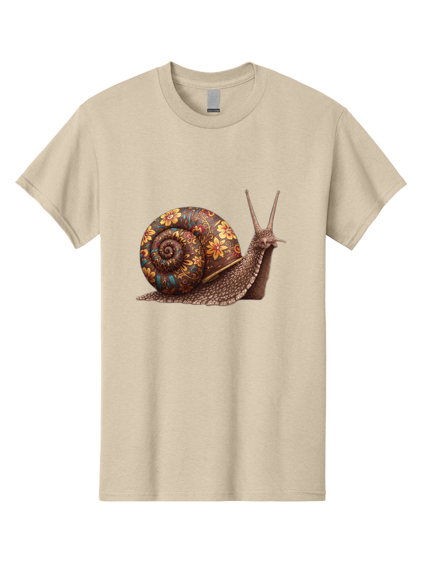 Floral-Snail-2 Men'S Graphic Tee, 100% Cotton, Comfortable Casual Summer Wear, Machine Washable, Vintage Camera, Old Camera, Antique Camera, Black Camera, Classic Photography, Photography Equipment, Nostalgic Device, Film Camera, Camera Art Bag464