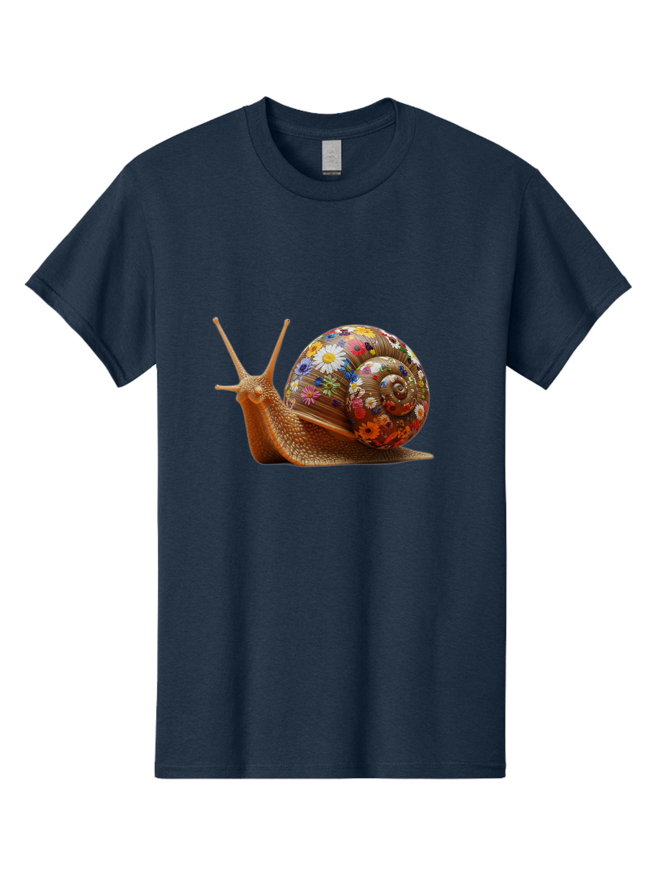 Floral-Snail-4 Men'S Graphic Tee, 100% Cotton, Comfortable Casual Summer Wear, Machine Washable, Vintage Camera, Old Camera, Antique Camera, Black Camera, Classic Photography, Photography Equipment, Nostalgic Device, Film Camera, Camera Art Bag466