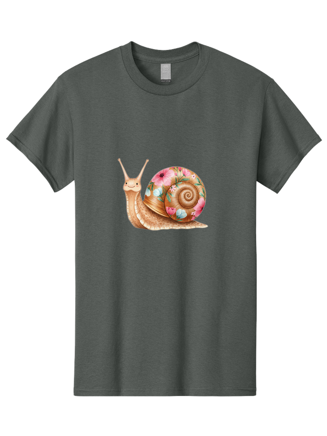 Floral-Snail Men'S Graphic Tee, 100% Cotton, Comfortable Casual Summer Wear, Machine Washable, Vintage Camera, Old Camera, Antique Camera, Black Camera, Classic Photography, Photography Equipment, Nostalgic Device, Film Camera, Camera Art Bag467