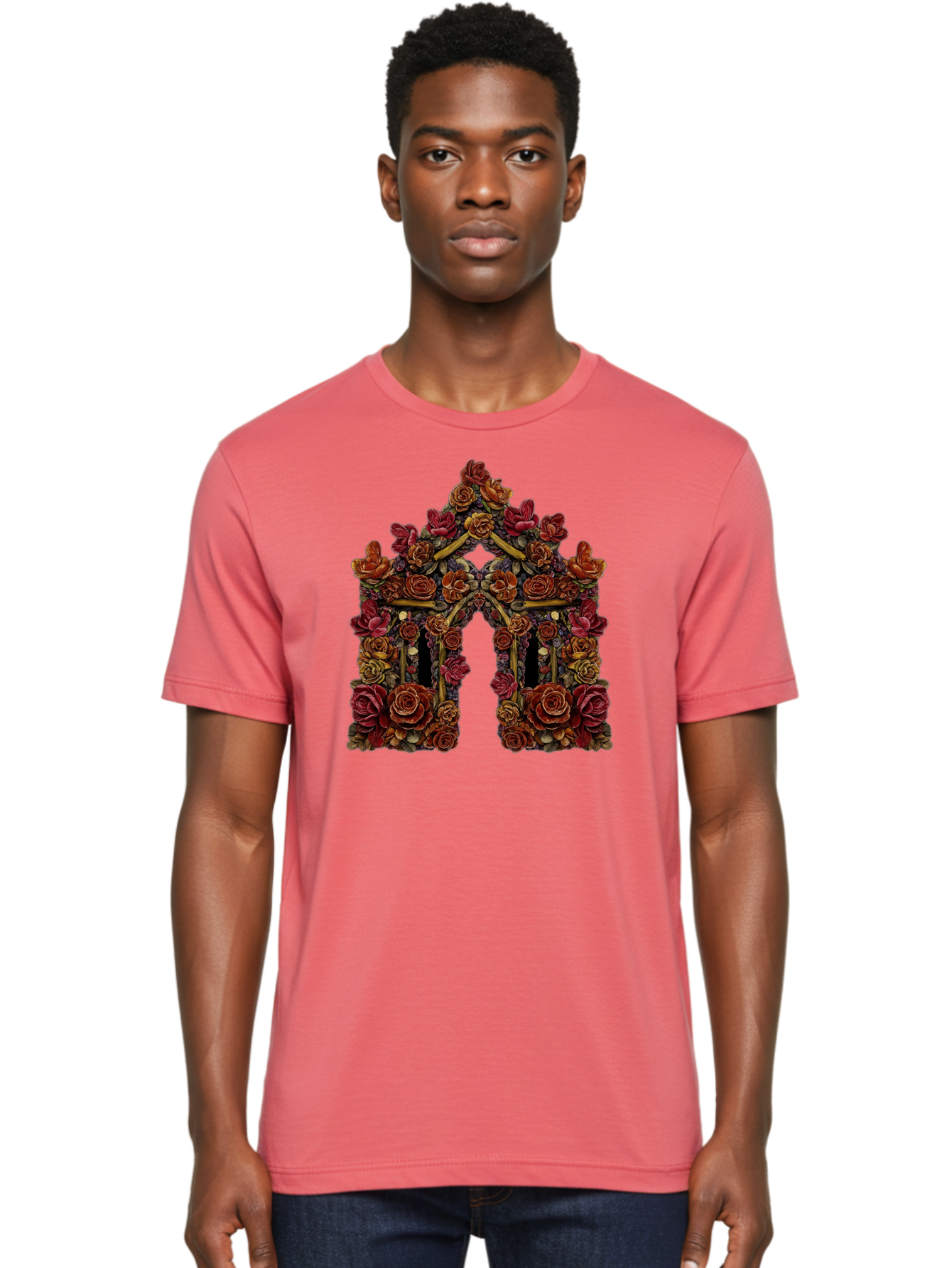 Flower-Gate Men'S Graphic Tee, 100% Cotton, Comfortable Casual Summer Wear, Machine Washable, Vintage Camera, Old Camera, Antique Camera, Black Camera, Classic Photography, Photography Equipment, Nostalgic Device, Film Camera, Camera Art Bag470