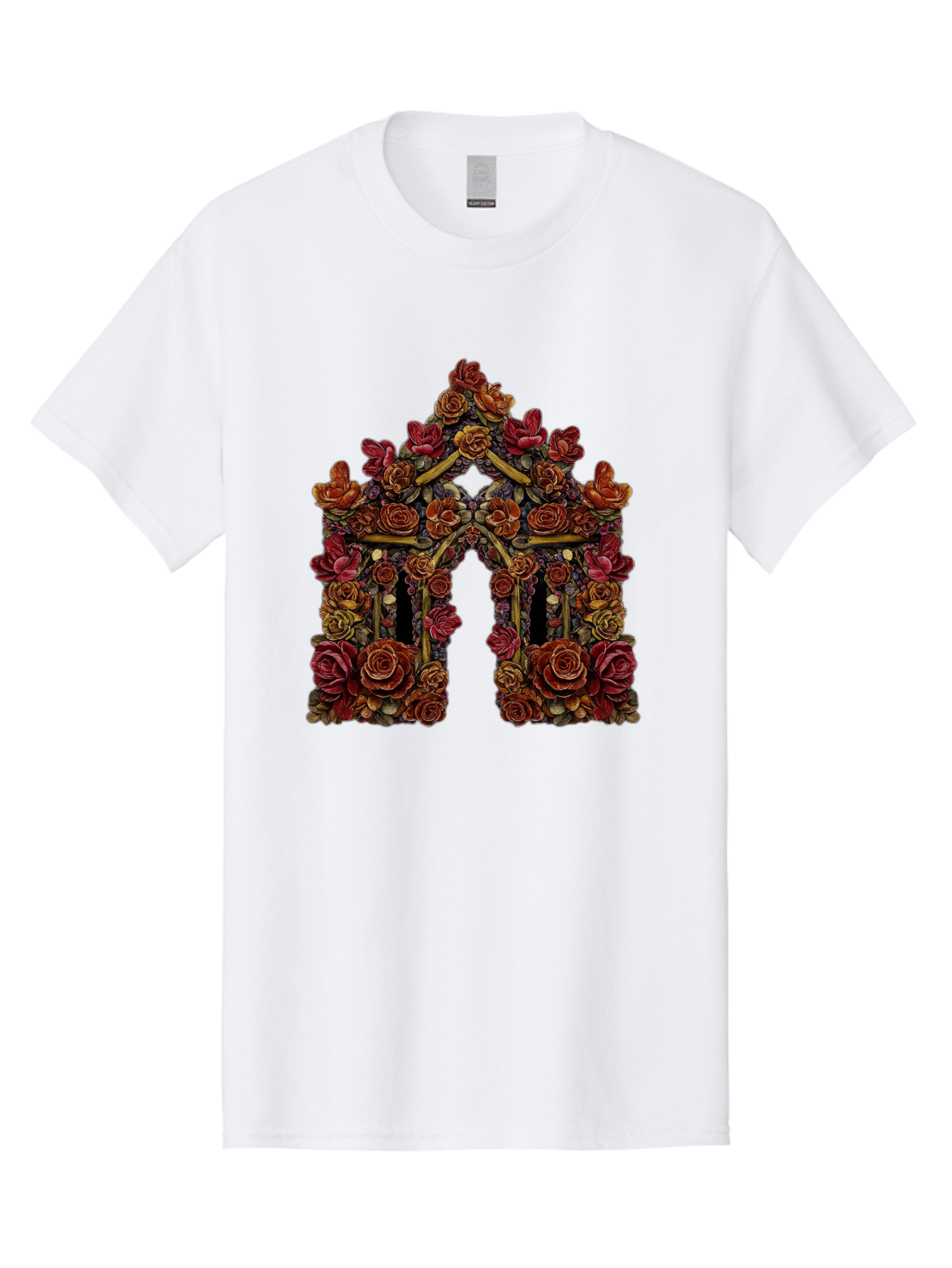 Flower-Gate Men'S Graphic Tee, 100% Cotton, Comfortable Casual Summer Wear, Machine Washable, Vintage Camera, Old Camera, Antique Camera, Black Camera, Classic Photography, Photography Equipment, Nostalgic Device, Film Camera, Camera Art Bag470