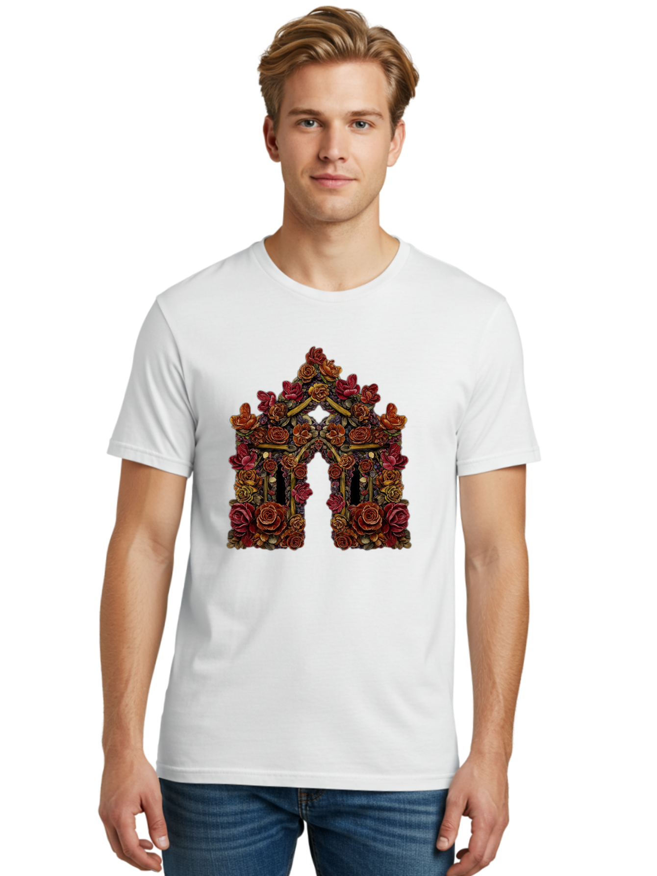 Flower-Gate Men'S Graphic Tee, 100% Cotton, Comfortable Casual Summer Wear, Machine Washable, Vintage Camera, Old Camera, Antique Camera, Black Camera, Classic Photography, Photography Equipment, Nostalgic Device, Film Camera, Camera Art Bag470