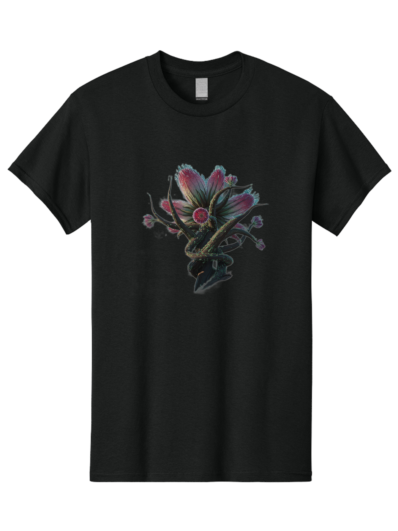 Flower Men'S Graphic Tee, 100% Cotton, Comfortable Casual Summer Wear, Machine Washable, Vintage Camera, Old Camera, Antique Camera, Black Camera, Classic Photography, Photography Equipment, Nostalgic Device, Film Camera, Camera Art Bag473