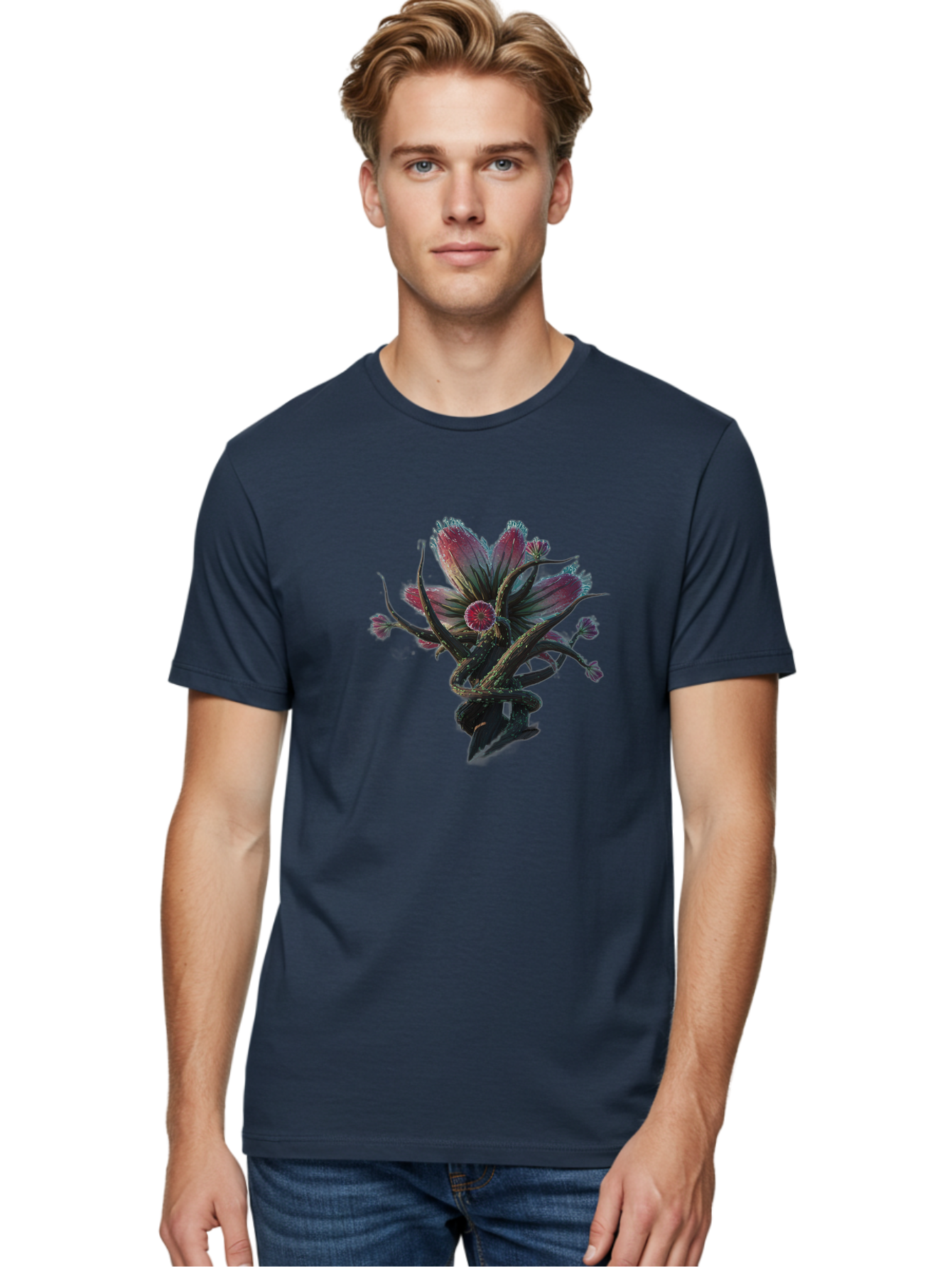 Flower Men'S Graphic Tee, 100% Cotton, Comfortable Casual Summer Wear, Machine Washable, Vintage Camera, Old Camera, Antique Camera, Black Camera, Classic Photography, Photography Equipment, Nostalgic Device, Film Camera, Camera Art Bag473