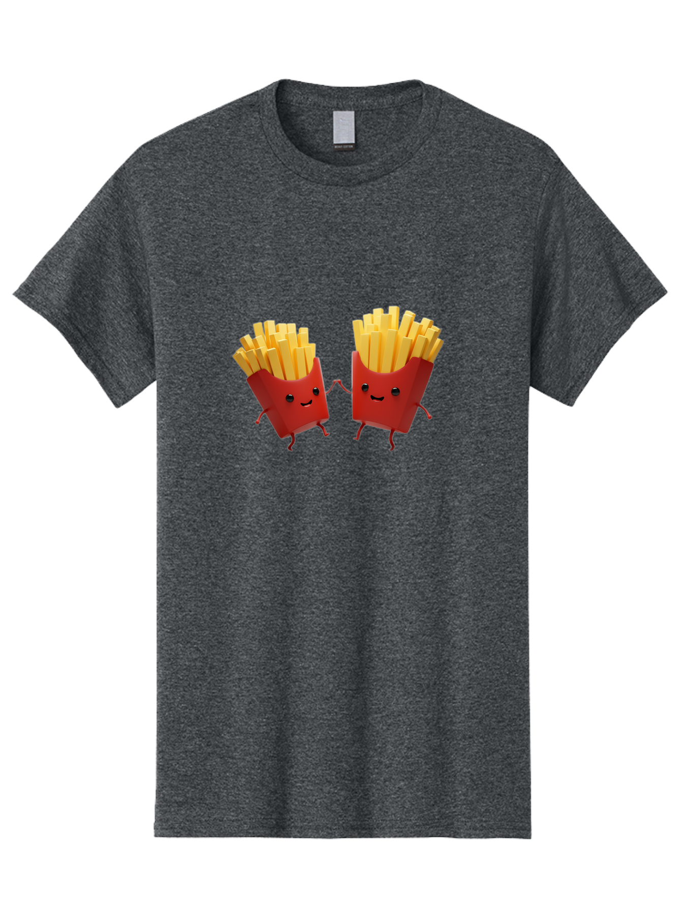 Fries-Characters Men'S Graphic Tee, 100% Cotton, Comfortable Casual Summer Wear, Machine Washable, Vintage Camera, Old Camera, Antique Camera, Black Camera, Classic Photography, Photography Equipment, Nostalgic Device, Film Camera, Camera Art Bag496