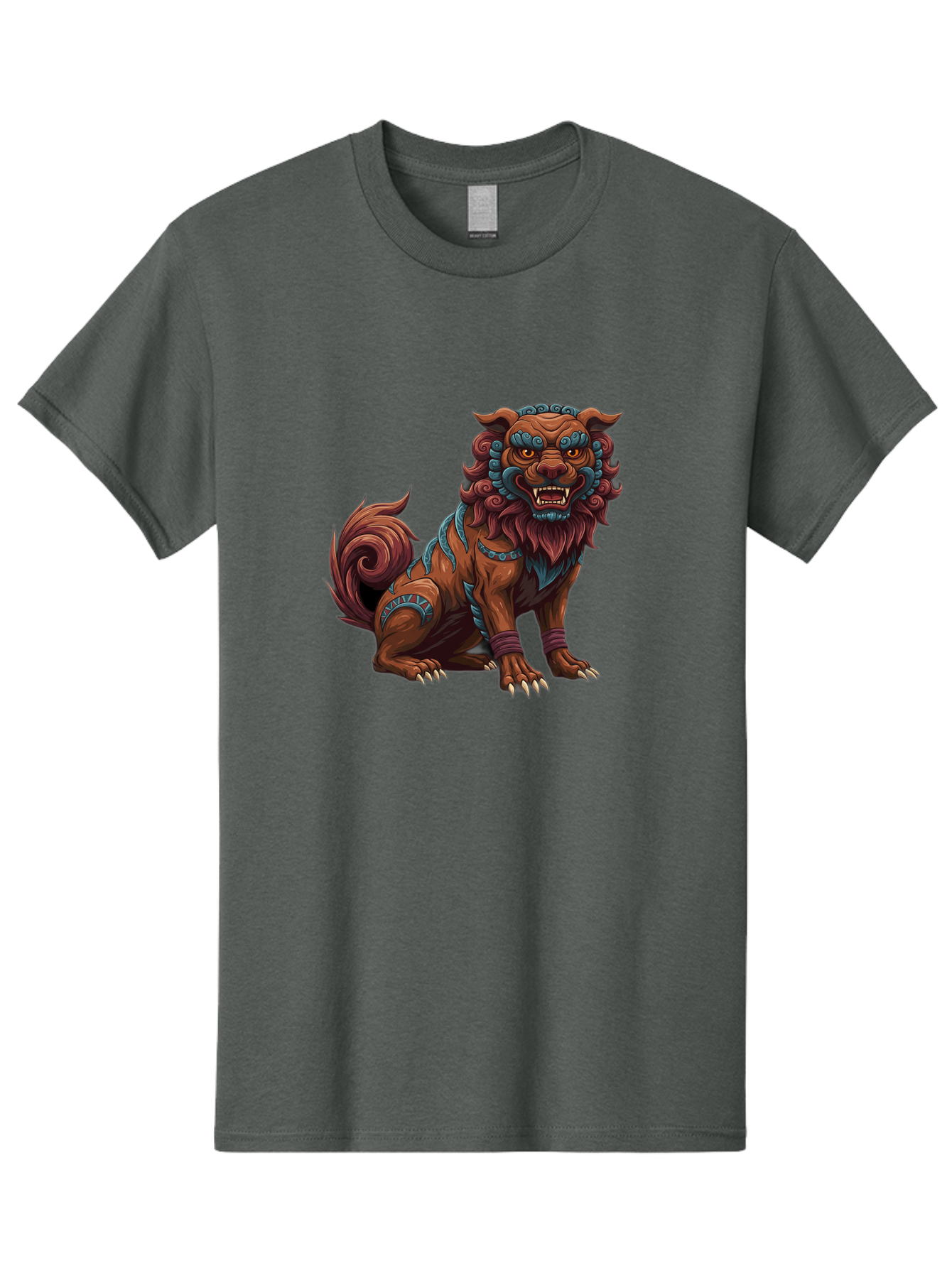 Fu-Dog-1 Men'S Graphic Tee, 100% Cotton, Comfortable Casual Summer Wear, Machine Washable, Vintage Camera, Old Camera, Antique Camera, Black Camera, Classic Photography, Photography Equipment, Nostalgic Device, Film Camera, Camera Art Bag502