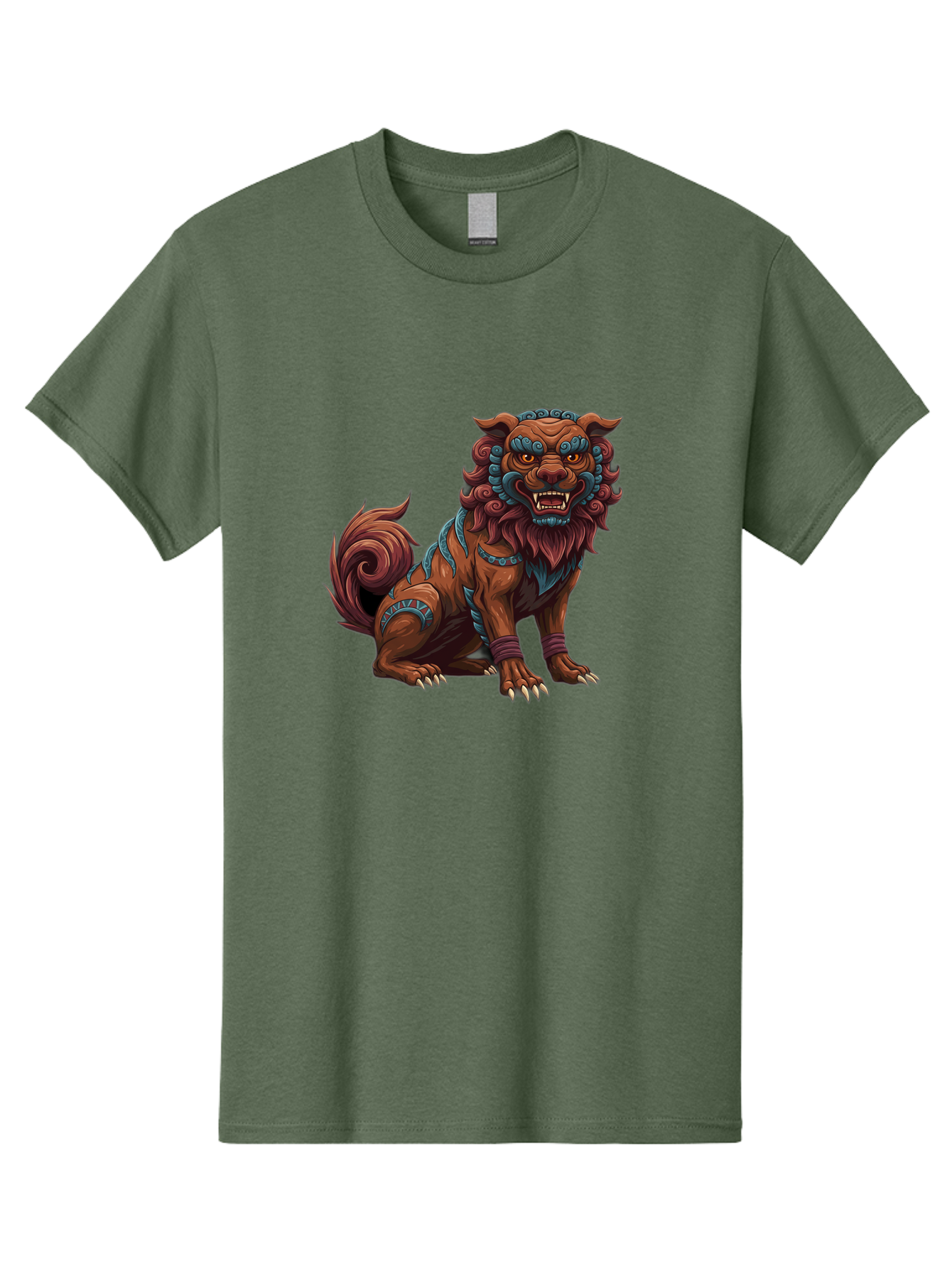 Fu-Dog-1 Men'S Graphic Tee, 100% Cotton, Comfortable Casual Summer Wear, Machine Washable, Vintage Camera, Old Camera, Antique Camera, Black Camera, Classic Photography, Photography Equipment, Nostalgic Device, Film Camera, Camera Art Bag502