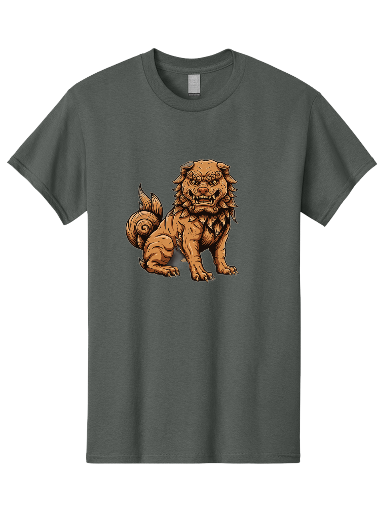 Fu-Dog-2 Men'S Graphic Tee, 100% Cotton, Comfortable Casual Summer Wear, Machine Washable, Vintage Camera, Old Camera, Antique Camera, Black Camera, Classic Photography, Photography Equipment, Nostalgic Device, Film Camera, Camera Art Bag503