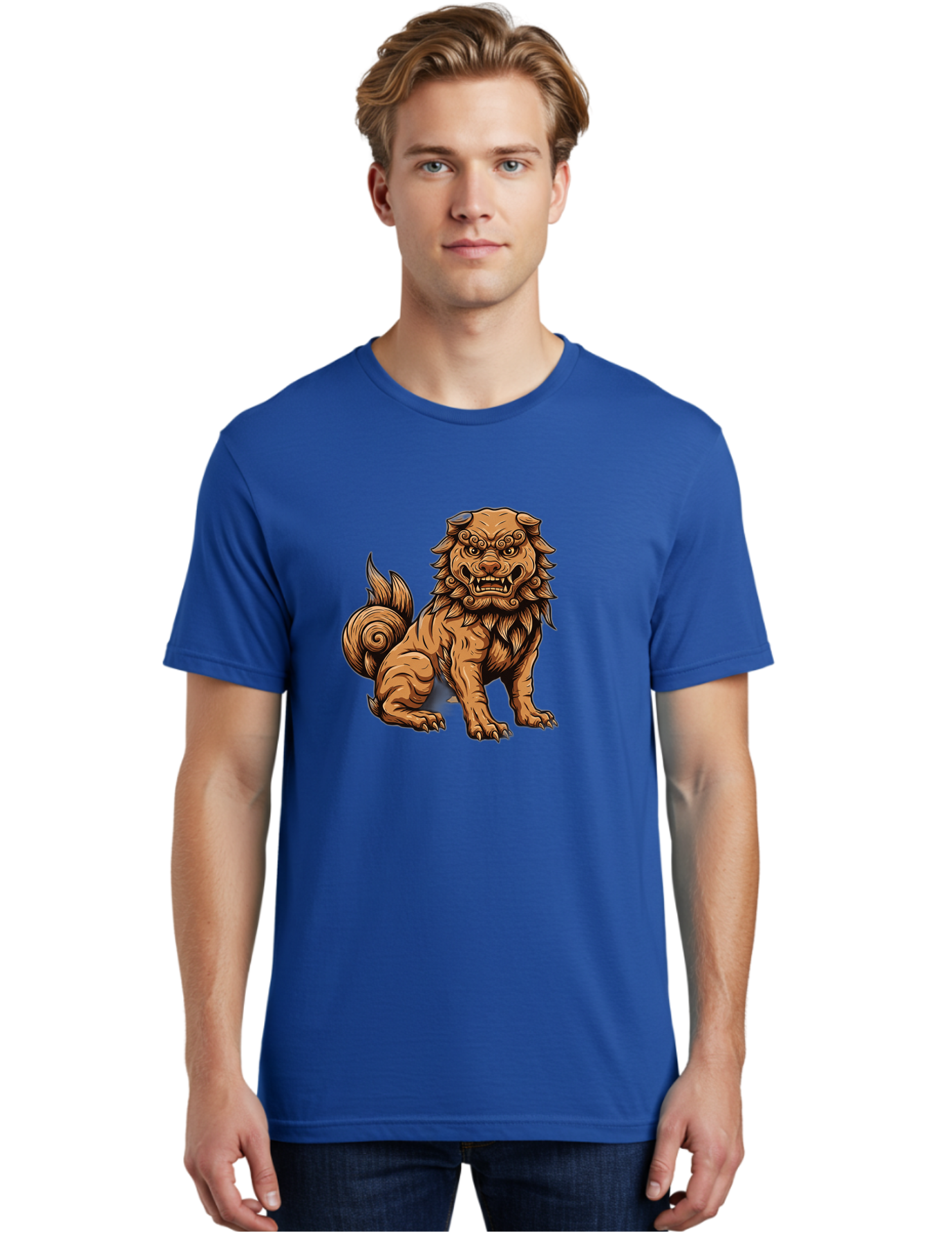 Fu-Dog-2 Men'S Graphic Tee, 100% Cotton, Comfortable Casual Summer Wear, Machine Washable, Vintage Camera, Old Camera, Antique Camera, Black Camera, Classic Photography, Photography Equipment, Nostalgic Device, Film Camera, Camera Art Bag503