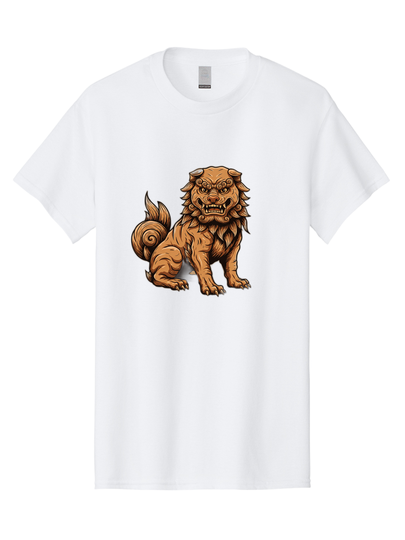 Fu-Dog-2 Men'S Graphic Tee, 100% Cotton, Comfortable Casual Summer Wear, Machine Washable, Vintage Camera, Old Camera, Antique Camera, Black Camera, Classic Photography, Photography Equipment, Nostalgic Device, Film Camera, Camera Art Bag503