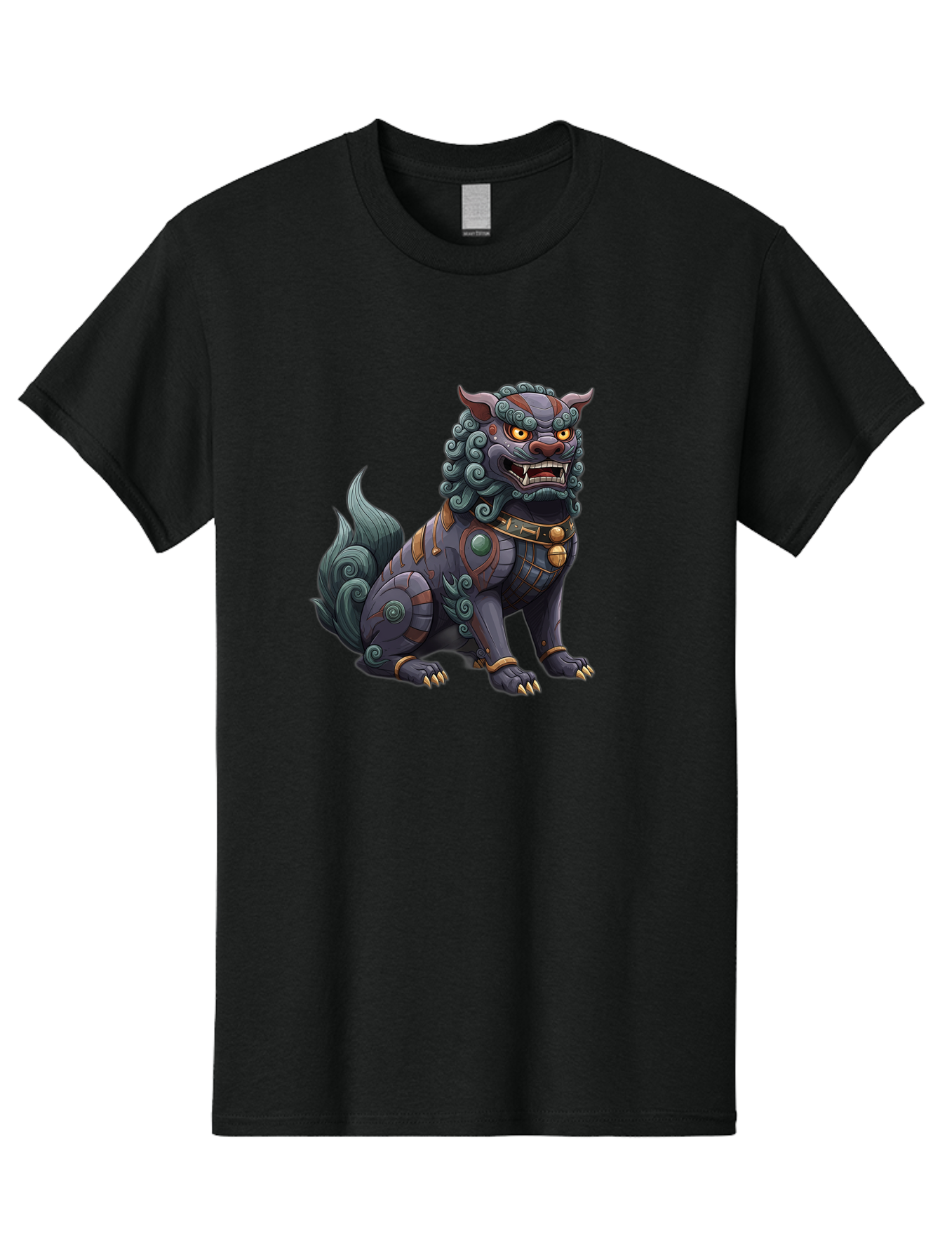 Fu-Dog-3 Men'S Graphic Tee, 100% Cotton, Comfortable Casual Summer Wear, Machine Washable, Vintage Camera, Old Camera, Antique Camera, Black Camera, Classic Photography, Photography Equipment, Nostalgic Device, Film Camera, Camera Art Bag504