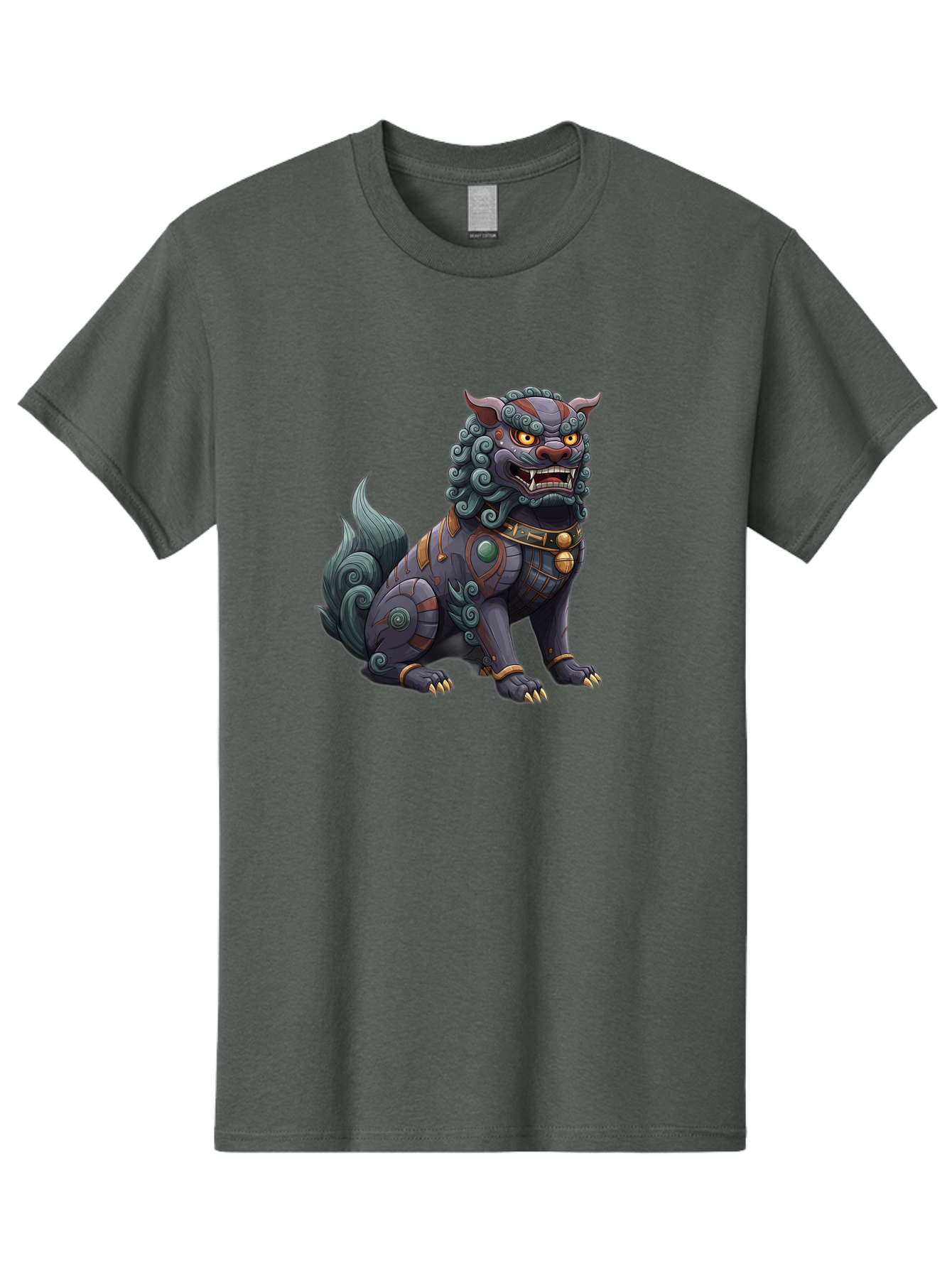 Fu-Dog-3 Men'S Graphic Tee, 100% Cotton, Comfortable Casual Summer Wear, Machine Washable, Vintage Camera, Old Camera, Antique Camera, Black Camera, Classic Photography, Photography Equipment, Nostalgic Device, Film Camera, Camera Art Bag504