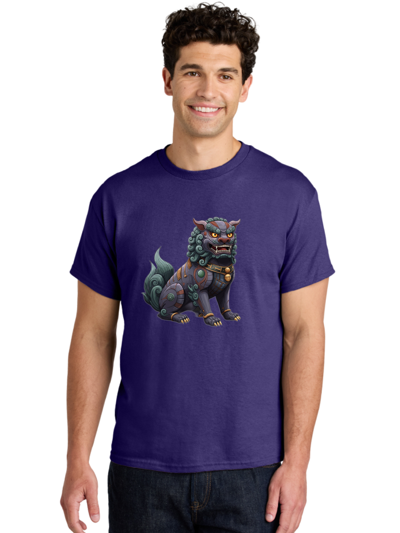 Fu-Dog-3 Men'S Graphic Tee, 100% Cotton, Comfortable Casual Summer Wear, Machine Washable, Vintage Camera, Old Camera, Antique Camera, Black Camera, Classic Photography, Photography Equipment, Nostalgic Device, Film Camera, Camera Art Bag504
