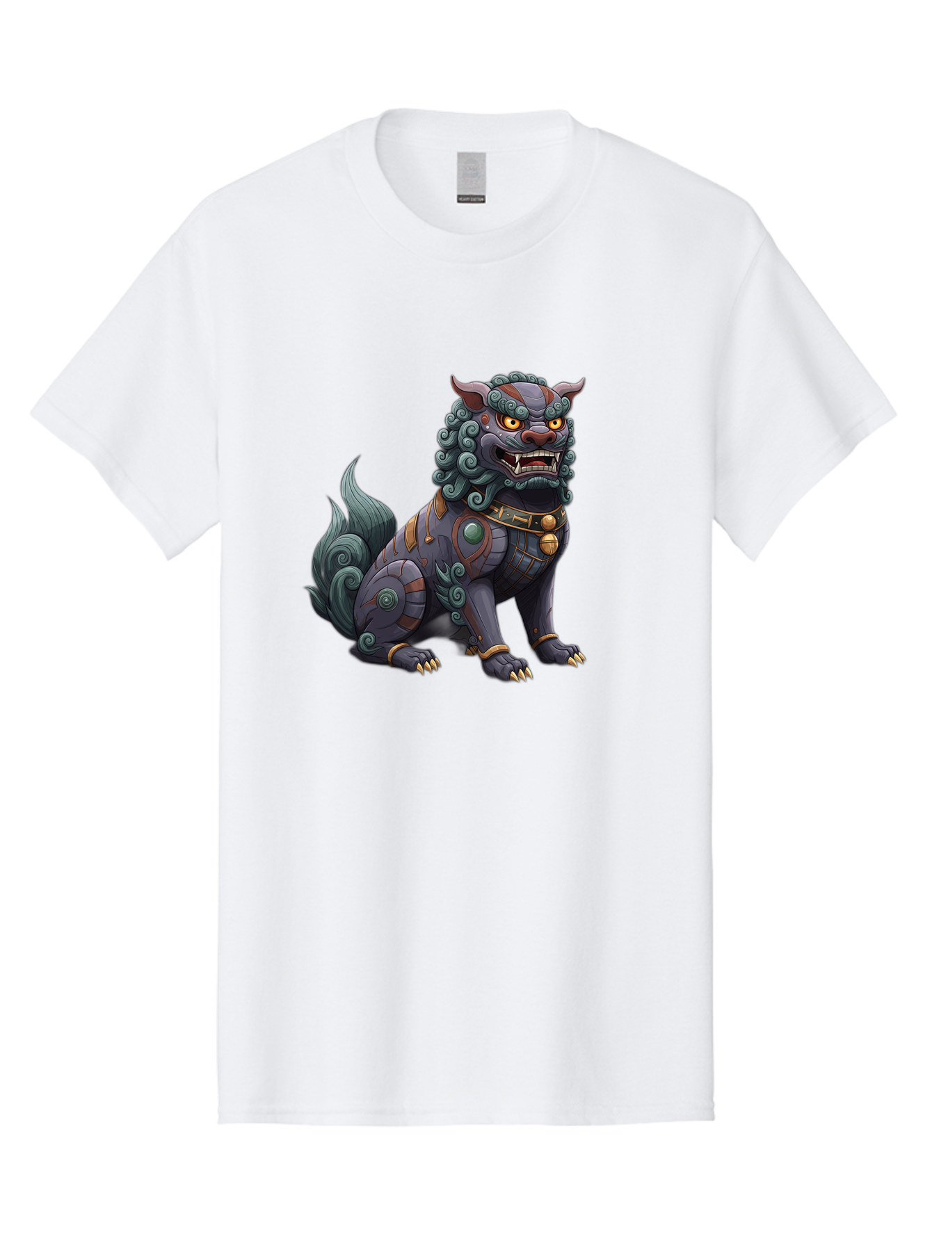 Fu-Dog-3 Men'S Graphic Tee, 100% Cotton, Comfortable Casual Summer Wear, Machine Washable, Vintage Camera, Old Camera, Antique Camera, Black Camera, Classic Photography, Photography Equipment, Nostalgic Device, Film Camera, Camera Art Bag504