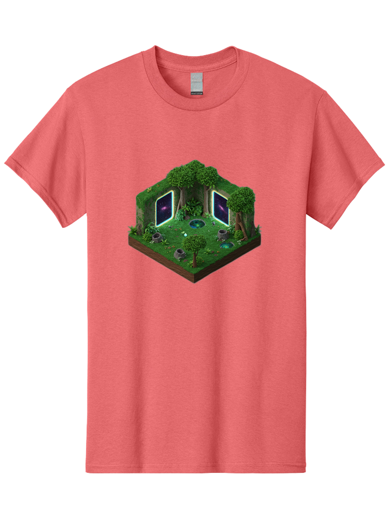 Futuristic-Forest-Portal Men'S Graphic Tee, 100% Cotton, Comfortable Casual Summer Wear, Machine Washable, Vintage Camera, Old Camera, Antique Camera, Black Camera, Classic Photography, Photography Equipment, Nostalgic Device, Film Camera, Bag507