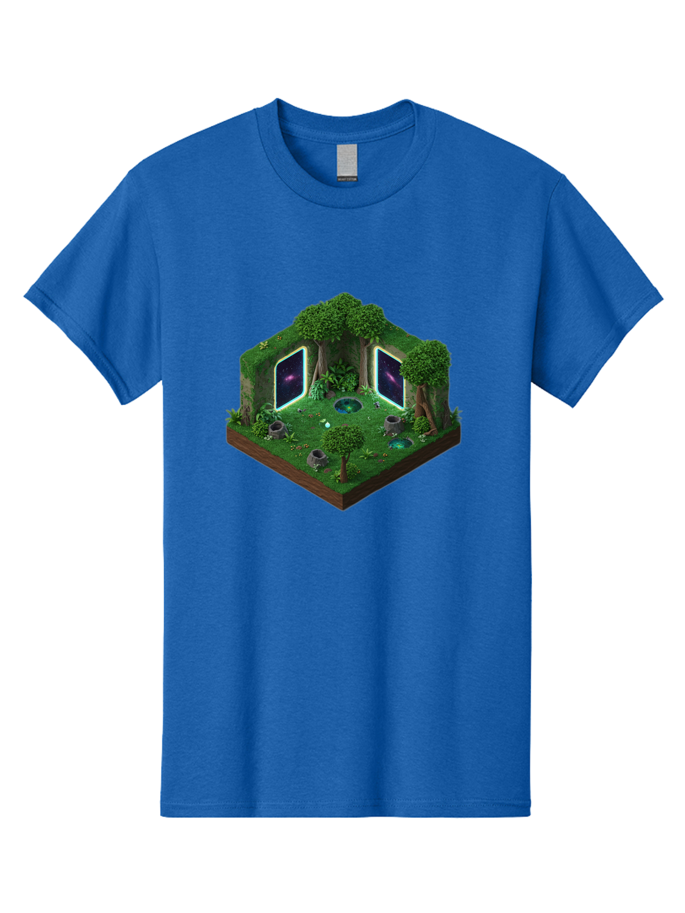 Futuristic-Forest-Portal Men'S Graphic Tee, 100% Cotton, Comfortable Casual Summer Wear, Machine Washable, Vintage Camera, Old Camera, Antique Camera, Black Camera, Classic Photography, Photography Equipment, Nostalgic Device, Film Camera, Bag507