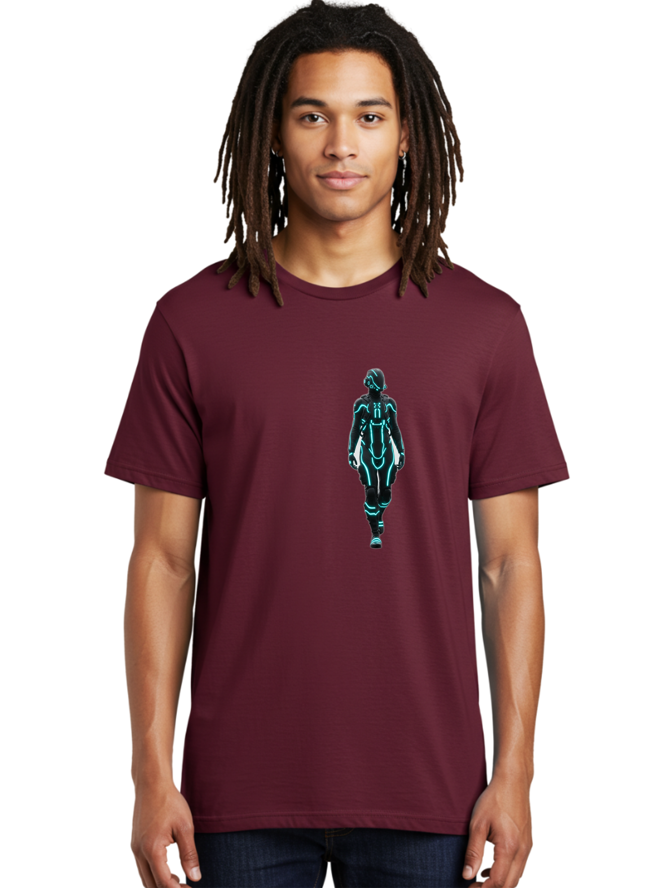 Futuristic-Robot Men'S Graphic Tee, 100% Cotton, Comfortable Casual Summer Wear, Machine Washable, Vintage Camera, Old Camera, Antique Camera, Black Camera, Classic Photography, Photography Equipment, Nostalgic Device, Film Camera, Camera Art Bag509