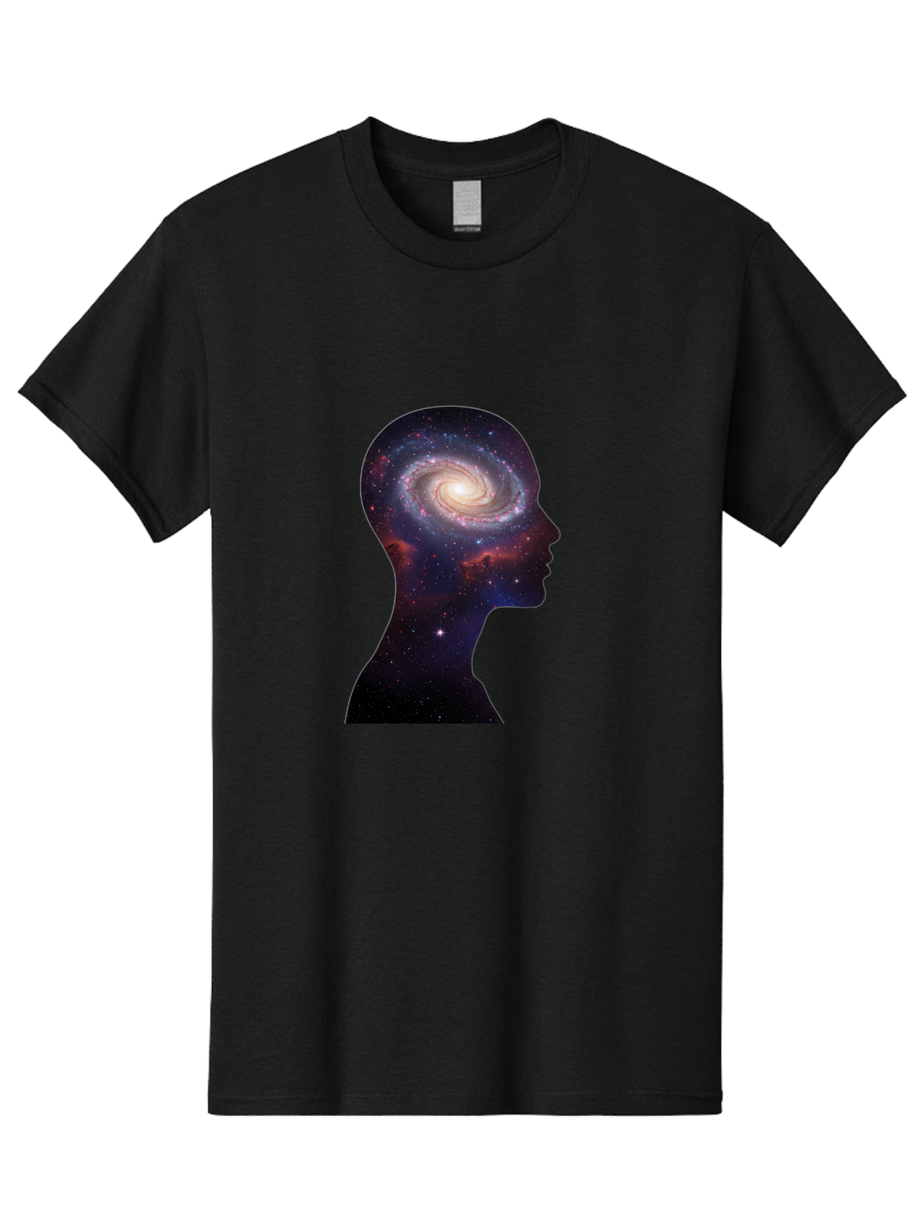 Galaxy-Head Men'S Graphic Tee, 100% Cotton, Comfortable Casual Summer Wear, Machine Washable, Vintage Camera, Old Camera, Antique Camera, Black Camera, Classic Photography, Photography Equipment, Nostalgic Device, Film Camera, Camera Art Bag510