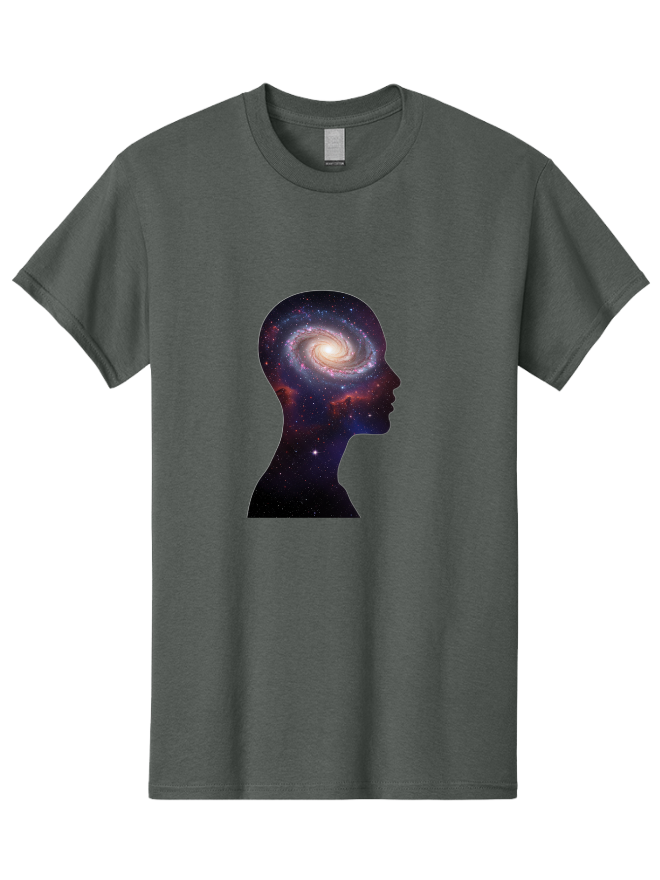 Galaxy-Head Men'S Graphic Tee, 100% Cotton, Comfortable Casual Summer Wear, Machine Washable, Vintage Camera, Old Camera, Antique Camera, Black Camera, Classic Photography, Photography Equipment, Nostalgic Device, Film Camera, Camera Art Bag510