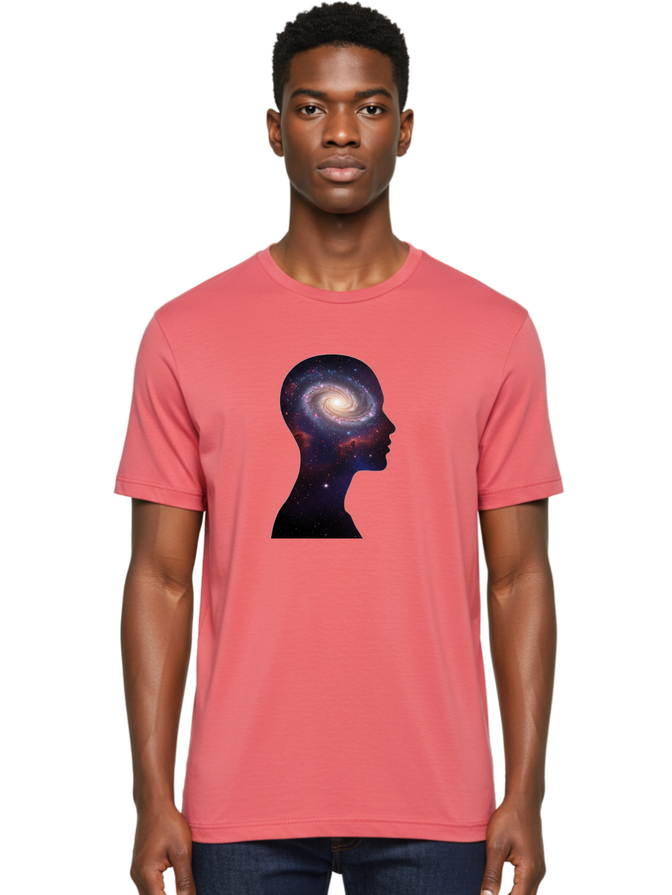 Galaxy-Head Men'S Graphic Tee, 100% Cotton, Comfortable Casual Summer Wear, Machine Washable, Vintage Camera, Old Camera, Antique Camera, Black Camera, Classic Photography, Photography Equipment, Nostalgic Device, Film Camera, Camera Art Bag510