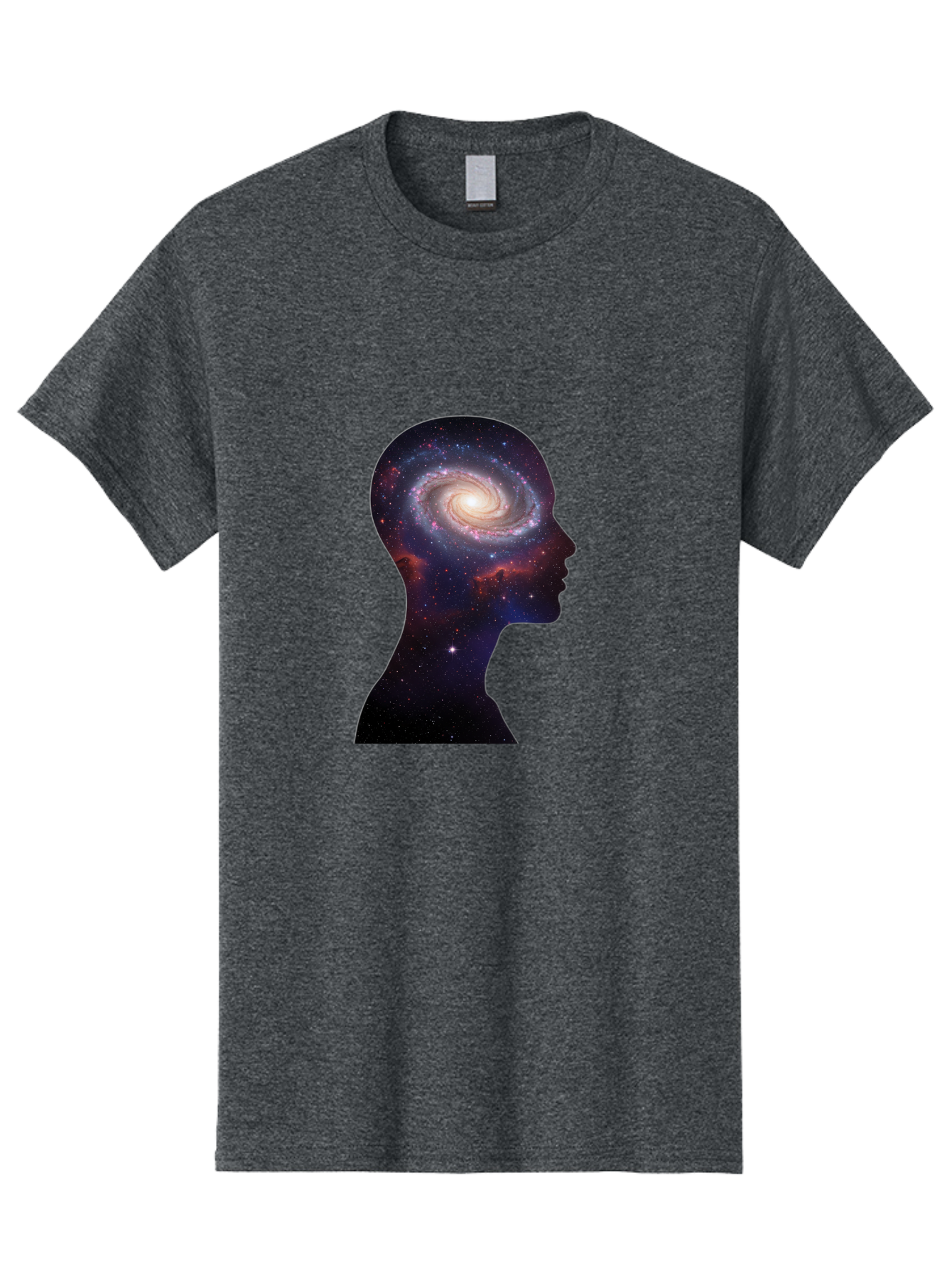 Galaxy-Head Men'S Graphic Tee, 100% Cotton, Comfortable Casual Summer Wear, Machine Washable, Vintage Camera, Old Camera, Antique Camera, Black Camera, Classic Photography, Photography Equipment, Nostalgic Device, Film Camera, Camera Art Bag510