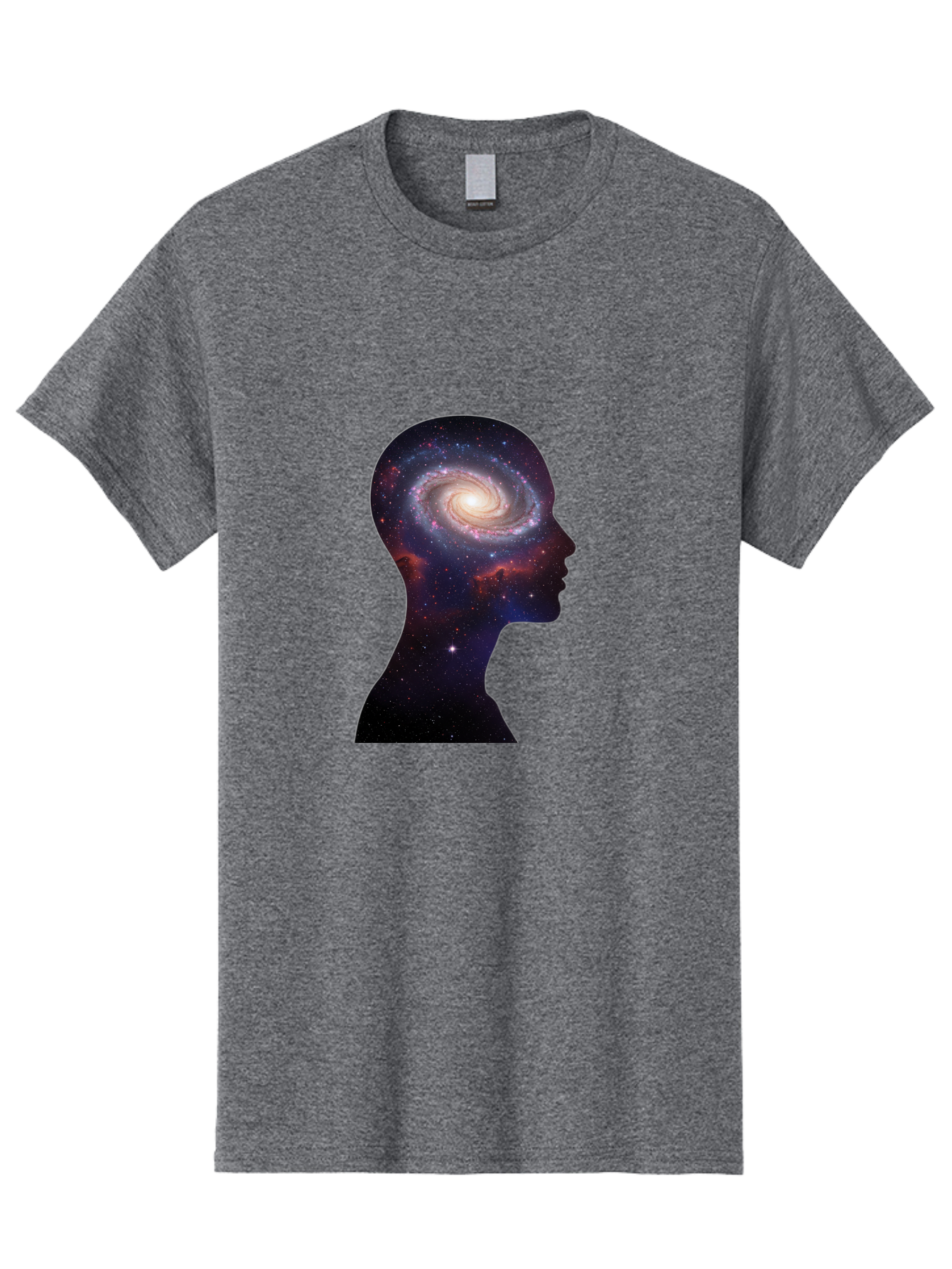 Galaxy-Head Men'S Graphic Tee, 100% Cotton, Comfortable Casual Summer Wear, Machine Washable, Vintage Camera, Old Camera, Antique Camera, Black Camera, Classic Photography, Photography Equipment, Nostalgic Device, Film Camera, Camera Art Bag510