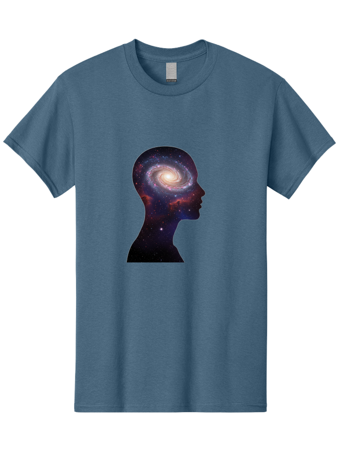 Galaxy-Head Men'S Graphic Tee, 100% Cotton, Comfortable Casual Summer Wear, Machine Washable, Vintage Camera, Old Camera, Antique Camera, Black Camera, Classic Photography, Photography Equipment, Nostalgic Device, Film Camera, Camera Art Bag510