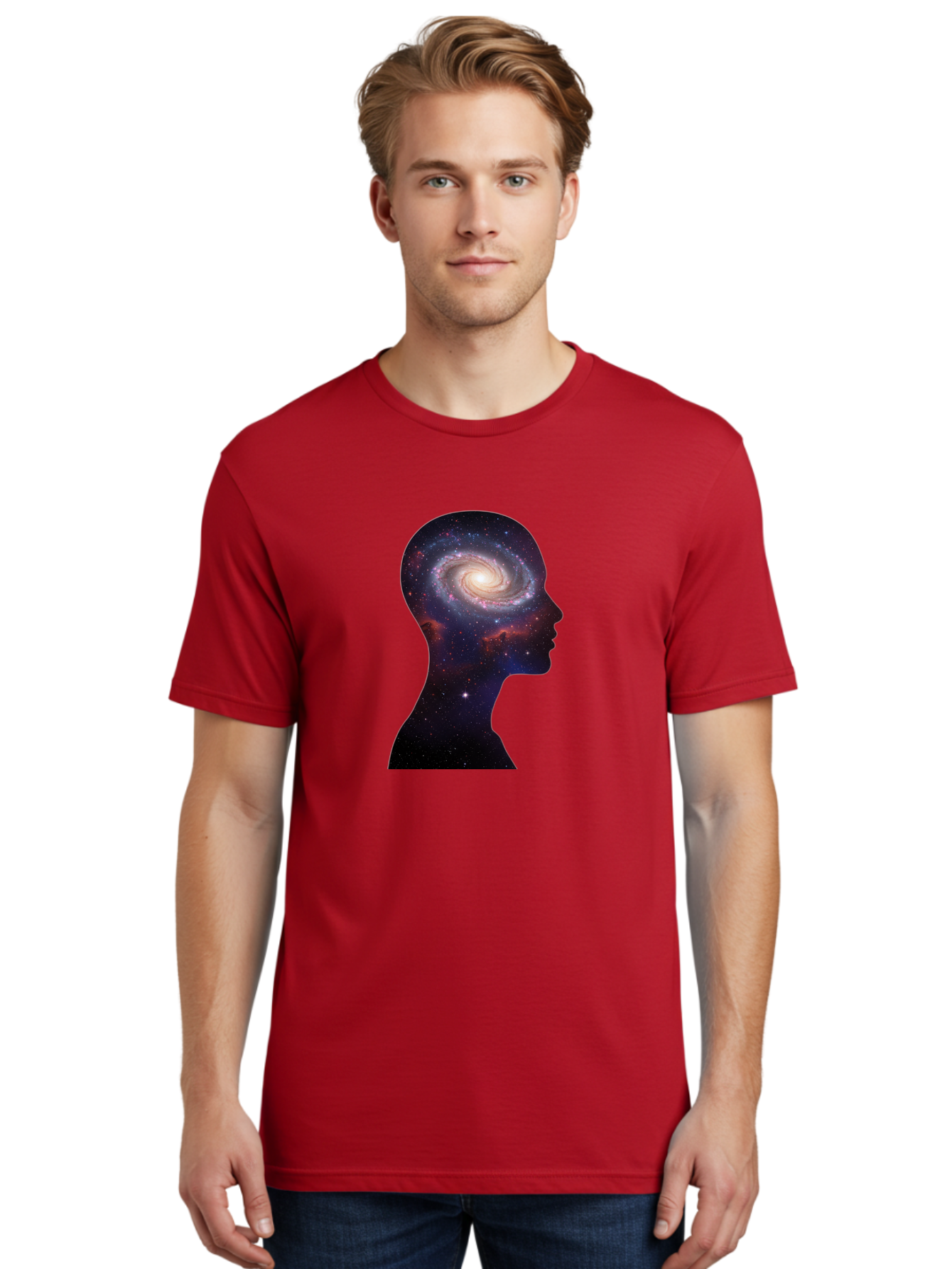 Galaxy-Head Men'S Graphic Tee, 100% Cotton, Comfortable Casual Summer Wear, Machine Washable, Vintage Camera, Old Camera, Antique Camera, Black Camera, Classic Photography, Photography Equipment, Nostalgic Device, Film Camera, Camera Art Bag510