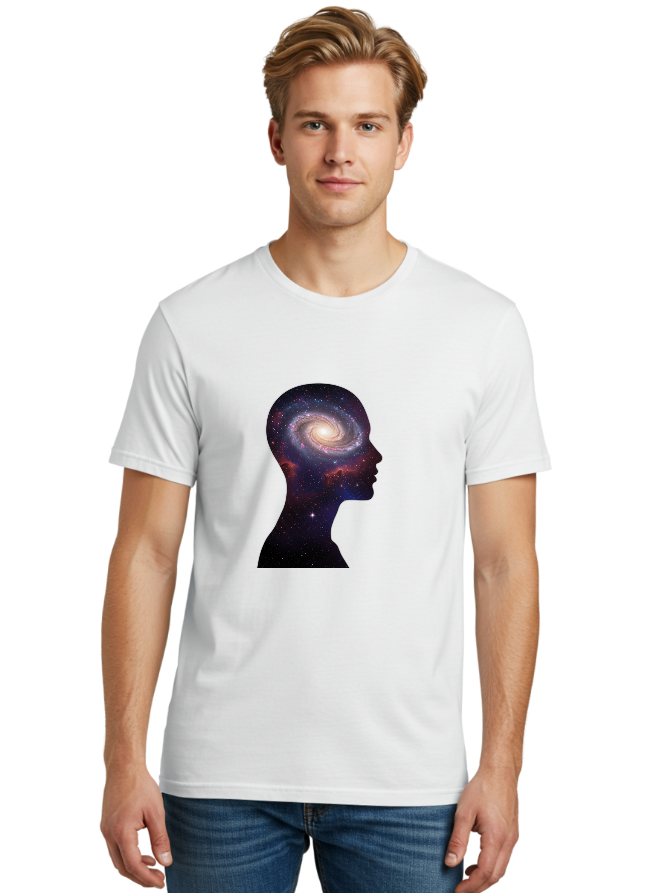 Galaxy-Head Men'S Graphic Tee, 100% Cotton, Comfortable Casual Summer Wear, Machine Washable, Vintage Camera, Old Camera, Antique Camera, Black Camera, Classic Photography, Photography Equipment, Nostalgic Device, Film Camera, Camera Art Bag510