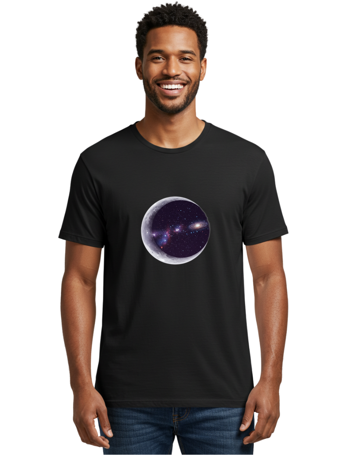 Galaxy-Moon Men'S Graphic Tee, 100% Cotton, Comfortable Casual Summer Wear, Machine Washable, Vintage Camera, Old Camera, Antique Camera, Black Camera, Classic Photography, Photography Equipment, Nostalgic Device, Film Camera, Camera Art Bag511