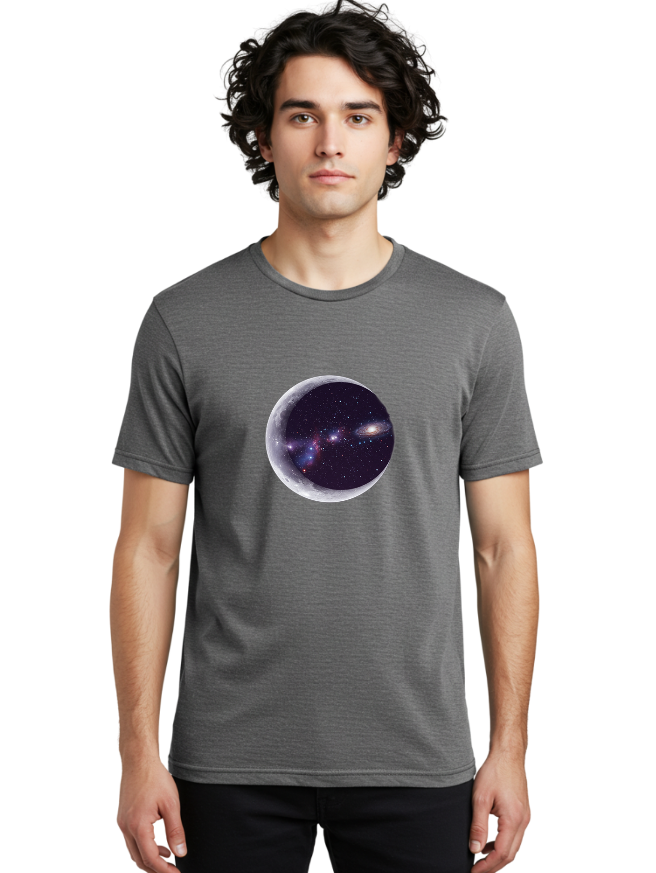 Galaxy-Moon Men'S Graphic Tee, 100% Cotton, Comfortable Casual Summer Wear, Machine Washable, Vintage Camera, Old Camera, Antique Camera, Black Camera, Classic Photography, Photography Equipment, Nostalgic Device, Film Camera, Camera Art Bag511