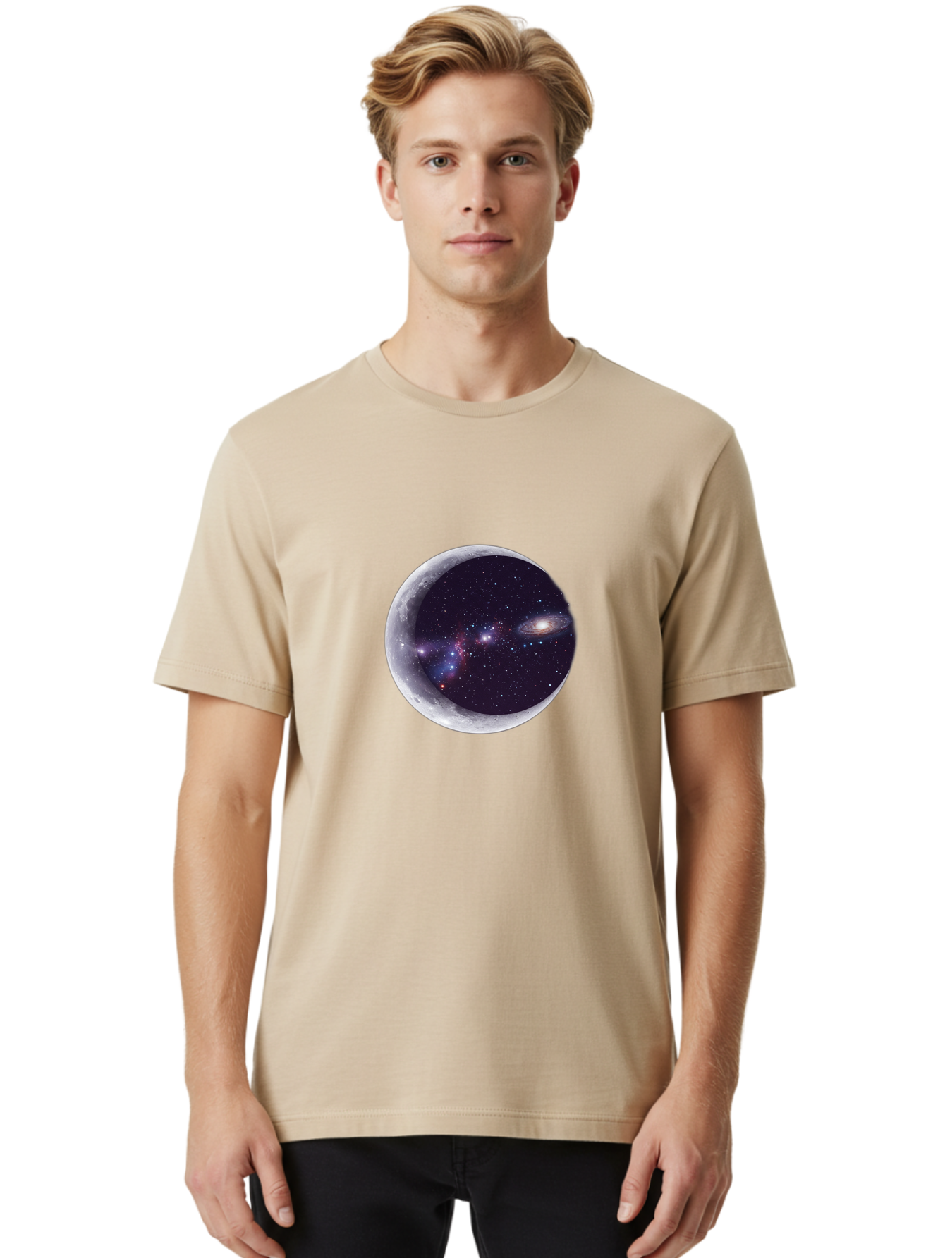 Galaxy-Moon Men'S Graphic Tee, 100% Cotton, Comfortable Casual Summer Wear, Machine Washable, Vintage Camera, Old Camera, Antique Camera, Black Camera, Classic Photography, Photography Equipment, Nostalgic Device, Film Camera, Camera Art Bag511