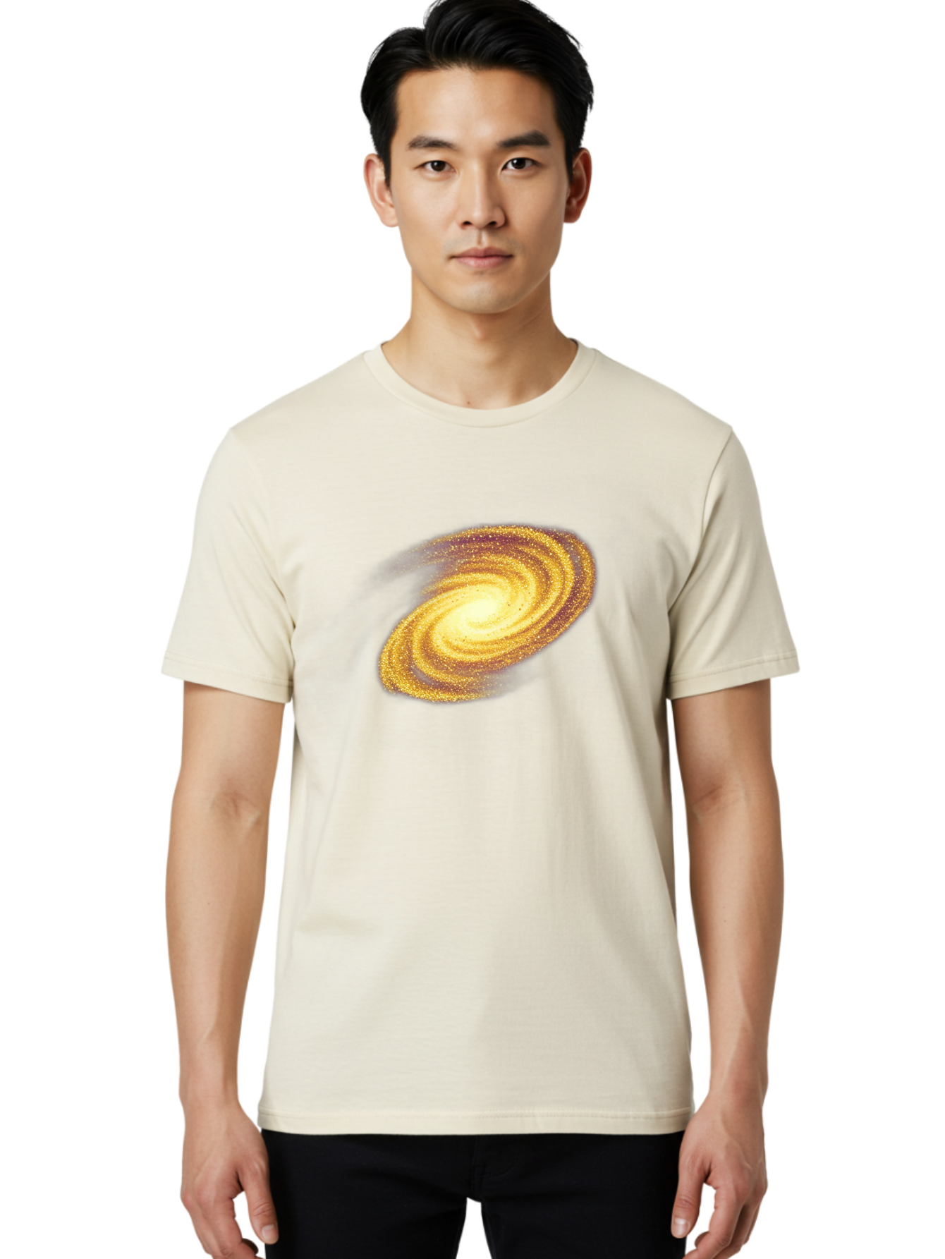 Galaxy Men'S Graphic Tee, 100% Cotton, Comfortable Casual Summer Wear, Machine Washable, Vintage Camera, Old Camera, Antique Camera, Black Camera, Classic Photography, Photography Equipment, Nostalgic Device, Film Camera, Camera Art Bag512