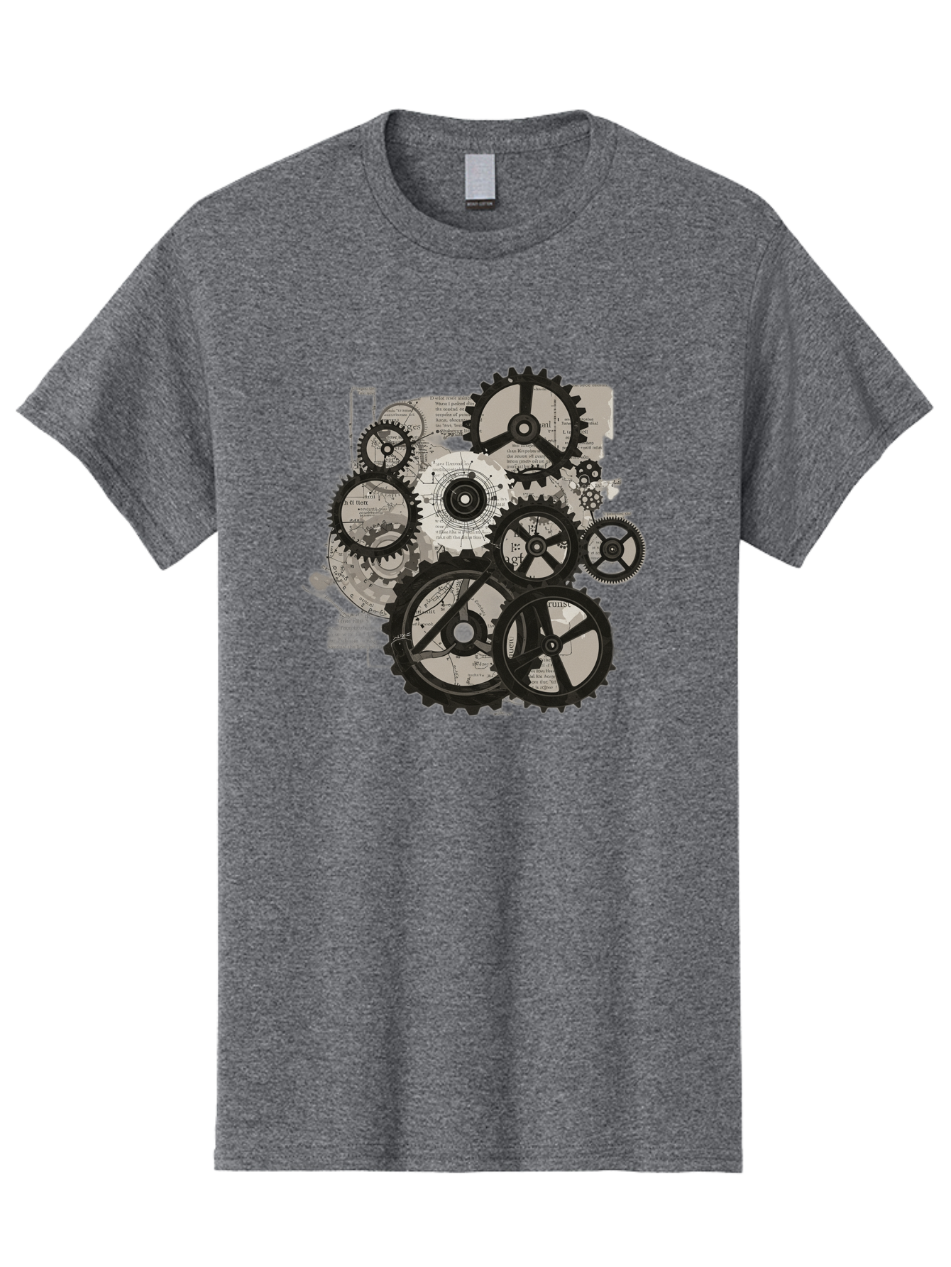 Gears-And-Mechanisms Men'S Graphic Tee, 100% Cotton, Comfortable Casual Summer Wear, Machine Washable, Vintage Camera, Old Camera, Antique Camera, Black Camera, Classic Photography, Photography Equipment, Nostalgic Device, Film Camera, Bag513