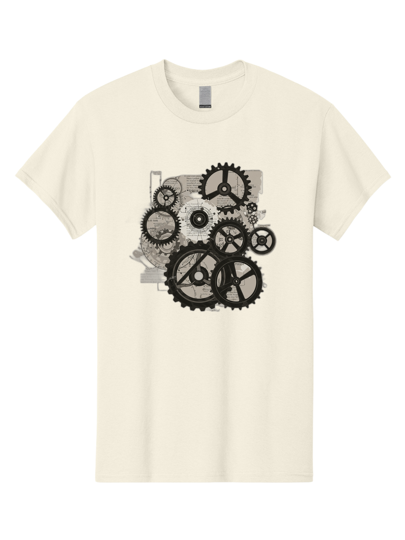 Gears-And-Mechanisms Men'S Graphic Tee, 100% Cotton, Comfortable Casual Summer Wear, Machine Washable, Vintage Camera, Old Camera, Antique Camera, Black Camera, Classic Photography, Photography Equipment, Nostalgic Device, Film Camera, Bag513
