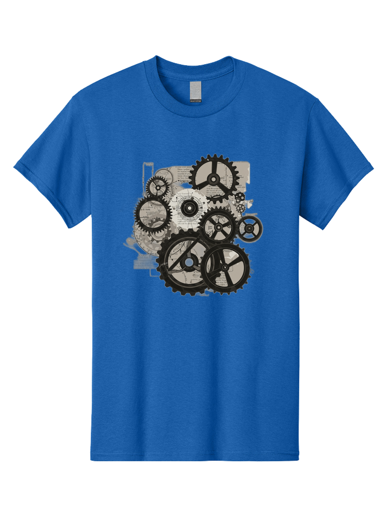 Gears-And-Mechanisms Men'S Graphic Tee, 100% Cotton, Comfortable Casual Summer Wear, Machine Washable, Vintage Camera, Old Camera, Antique Camera, Black Camera, Classic Photography, Photography Equipment, Nostalgic Device, Film Camera, Bag513