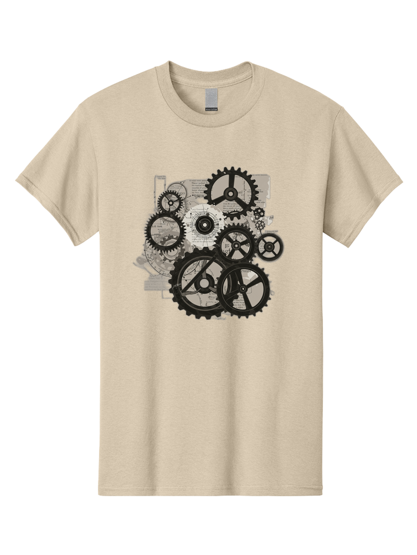 Gears-And-Mechanisms Men'S Graphic Tee, 100% Cotton, Comfortable Casual Summer Wear, Machine Washable, Vintage Camera, Old Camera, Antique Camera, Black Camera, Classic Photography, Photography Equipment, Nostalgic Device, Film Camera, Bag513