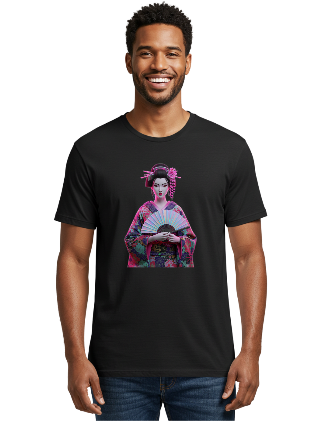 Geisha Men'S Graphic Tee, 100% Cotton, Comfortable Casual Summer Wear, Machine Washable, Vintage Camera, Old Camera, Antique Camera, Black Camera, Classic Photography, Photography Equipment, Nostalgic Device, Film Camera, Camera Art Bag514