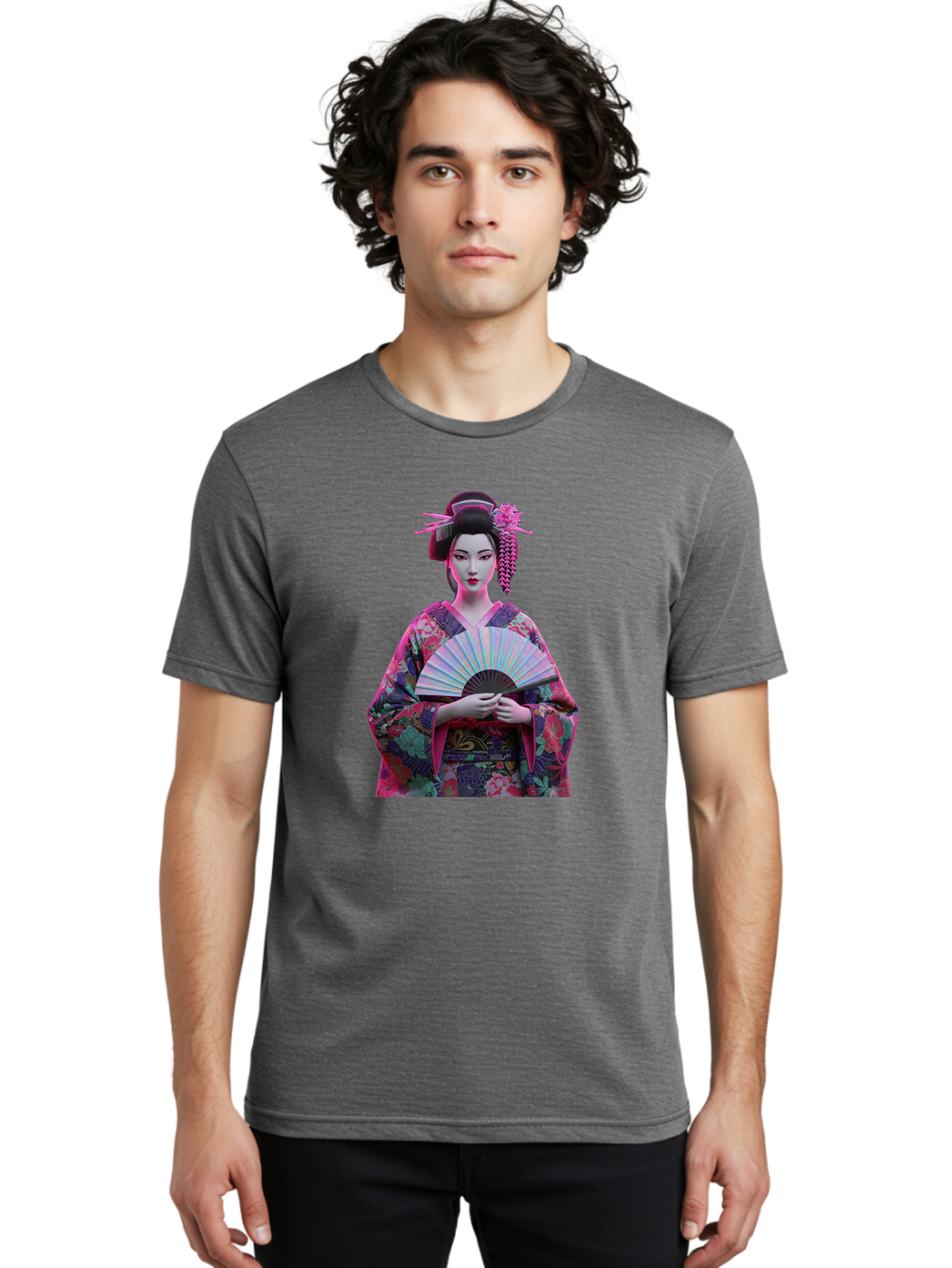 Geisha Men'S Graphic Tee, 100% Cotton, Comfortable Casual Summer Wear, Machine Washable, Vintage Camera, Old Camera, Antique Camera, Black Camera, Classic Photography, Photography Equipment, Nostalgic Device, Film Camera, Camera Art Bag514