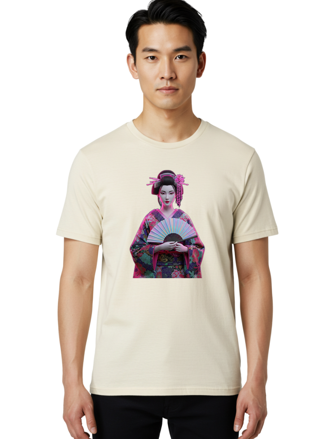 Geisha Men'S Graphic Tee, 100% Cotton, Comfortable Casual Summer Wear, Machine Washable, Vintage Camera, Old Camera, Antique Camera, Black Camera, Classic Photography, Photography Equipment, Nostalgic Device, Film Camera, Camera Art Bag514