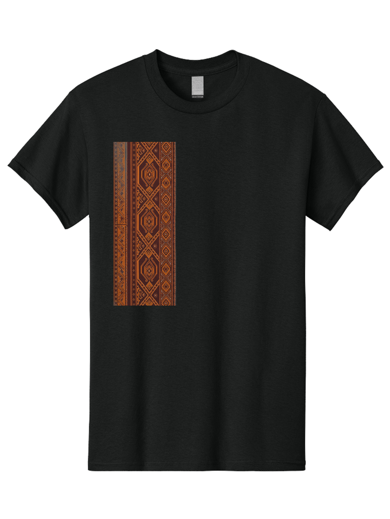 Geometric-Border Men'S Graphic Tee, 100% Cotton, Comfortable Casual Summer Wear, Machine Washable, Vintage Camera, Old Camera, Antique Camera, Black Camera, Classic Photography, Photography Equipment, Nostalgic Device, Film Camera, Camera Art Bag515