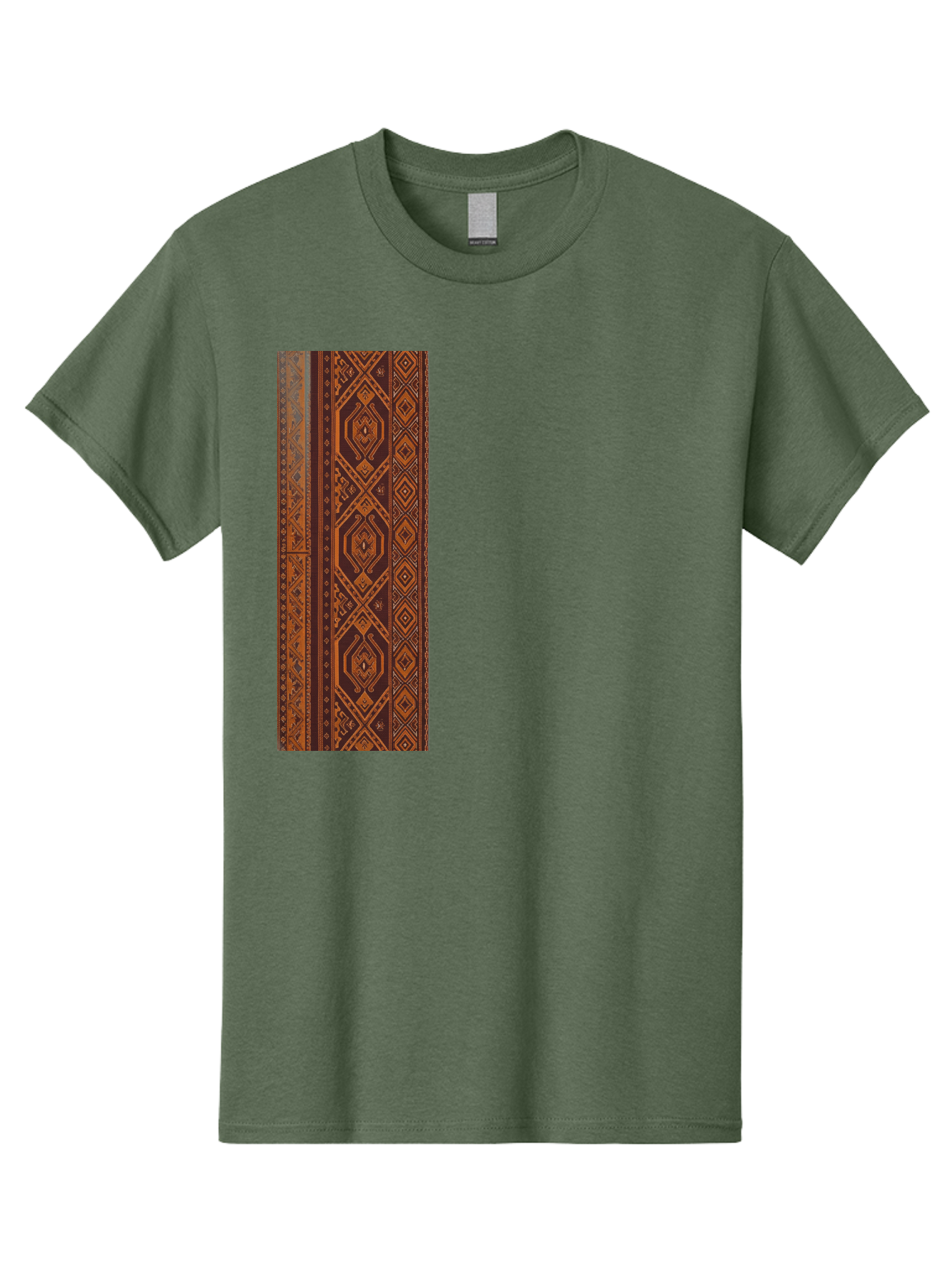 Geometric-Border Men'S Graphic Tee, 100% Cotton, Comfortable Casual Summer Wear, Machine Washable, Vintage Camera, Old Camera, Antique Camera, Black Camera, Classic Photography, Photography Equipment, Nostalgic Device, Film Camera, Camera Art Bag515