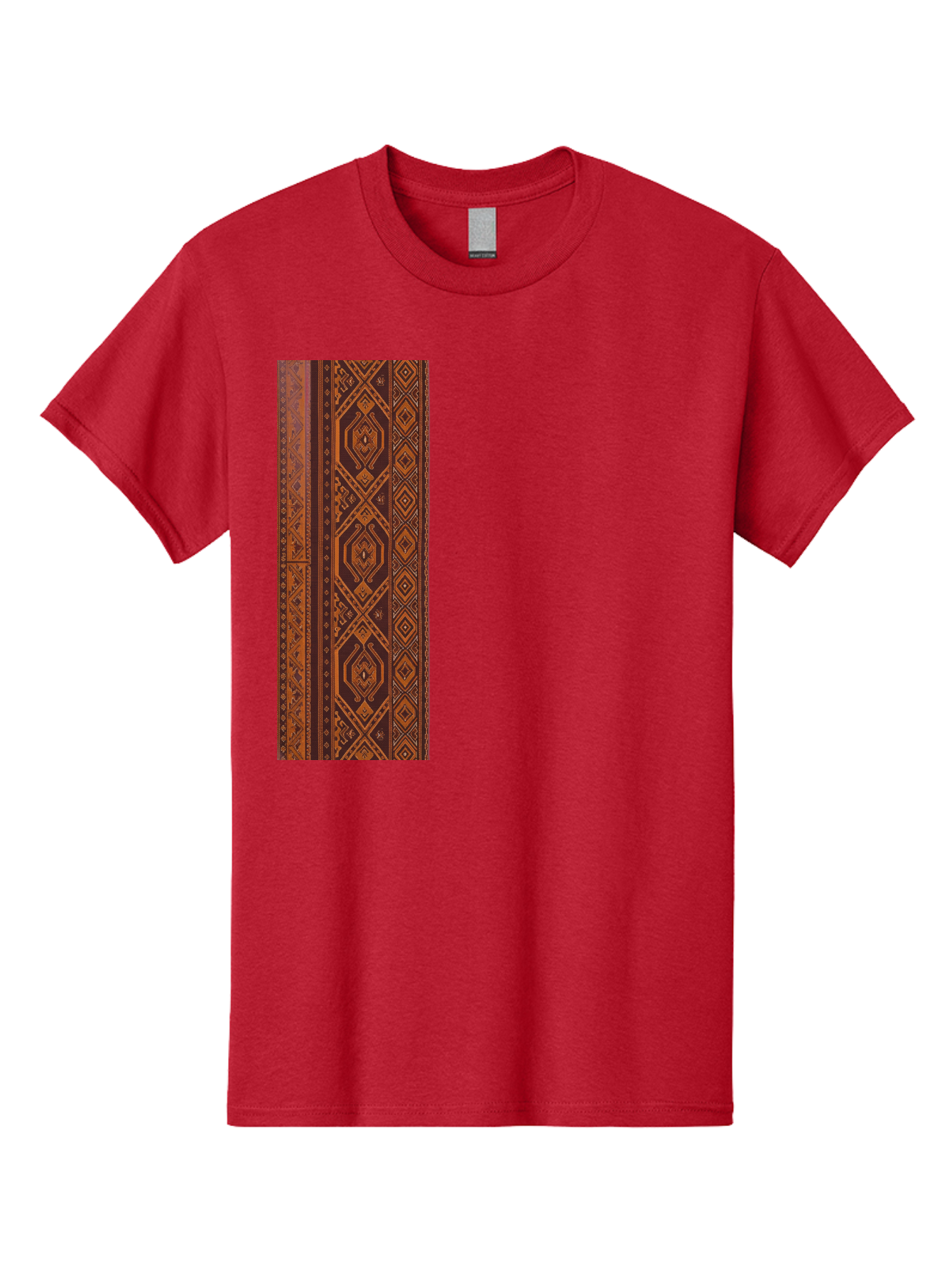 Geometric-Border Men'S Graphic Tee, 100% Cotton, Comfortable Casual Summer Wear, Machine Washable, Vintage Camera, Old Camera, Antique Camera, Black Camera, Classic Photography, Photography Equipment, Nostalgic Device, Film Camera, Camera Art Bag515