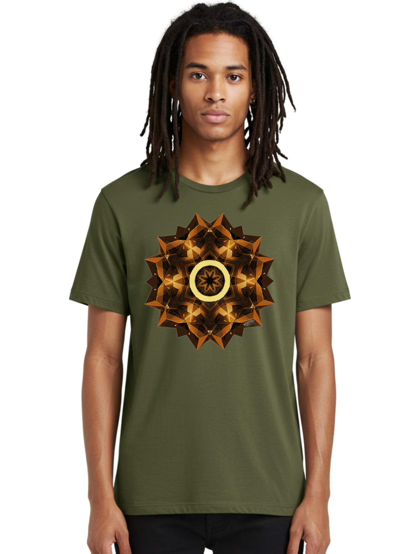Geometric-Mandala-1 Men'S Graphic Tee, 100% Cotton, Comfortable Casual Summer Wear, Machine Washable, Vintage Camera, Old Camera, Antique Camera, Black Camera, Classic Photography, Photography Equipment, Nostalgic Device, Film Camera, Bag517