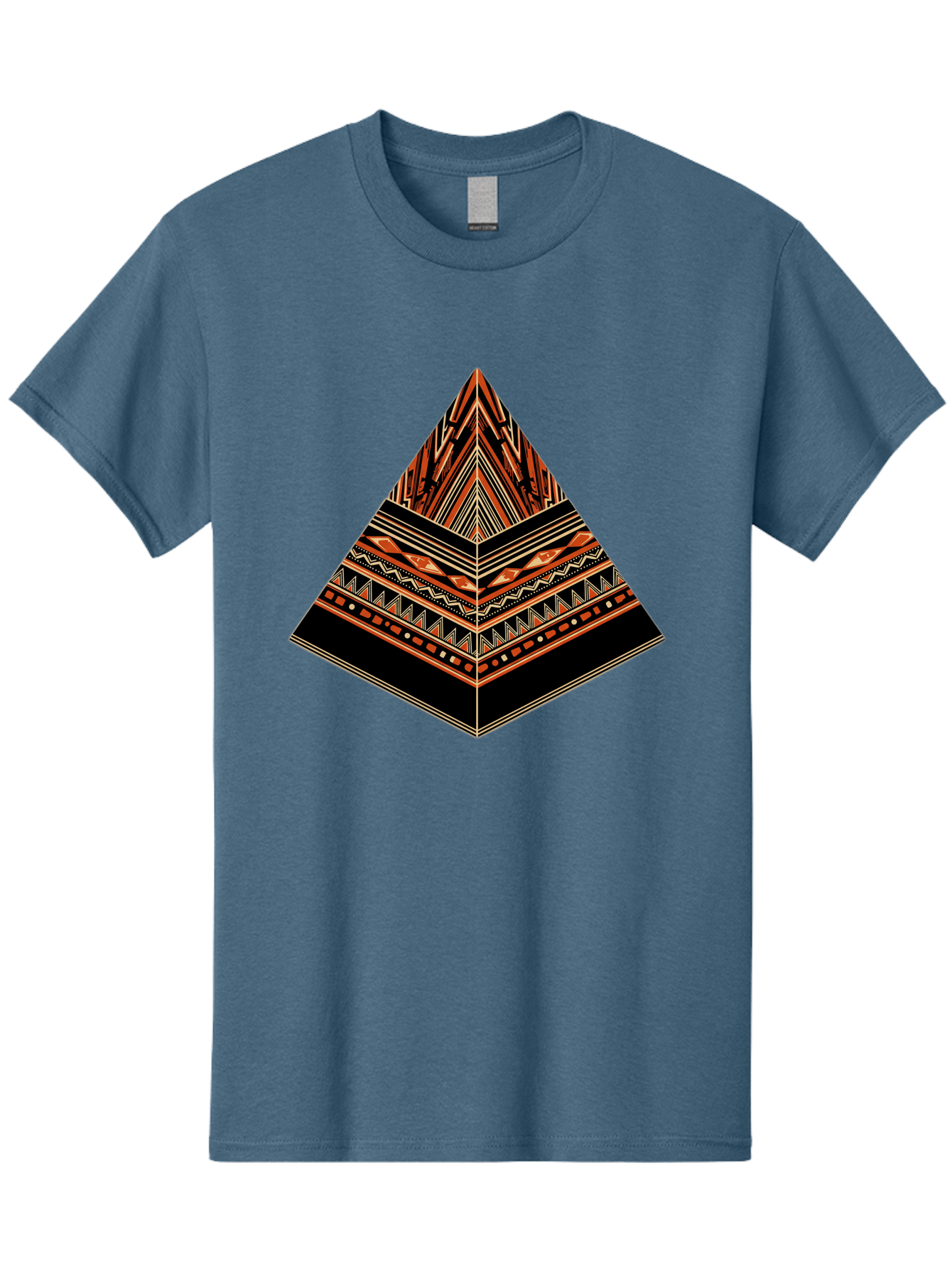 Geometric-Pyramid Men'S Graphic Tee, 100% Cotton, Comfortable Casual Summer Wear, Machine Washable, Vintage Camera, Old Camera, Antique Camera, Black Camera, Classic Photography, Photography Equipment, Nostalgic Device, Film Camera, Camera Art Bag521
