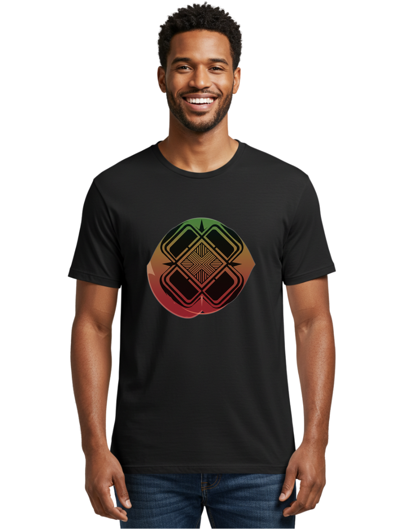 Geometric-Shape-Logo Men'S Graphic Tee, 100% Cotton, Comfortable Casual Summer Wear, Machine Washable, Vintage Camera, Old Camera, Antique Camera, Black Camera, Classic Photography, Photography Equipment, Nostalgic Device, Film Camera, Bag522