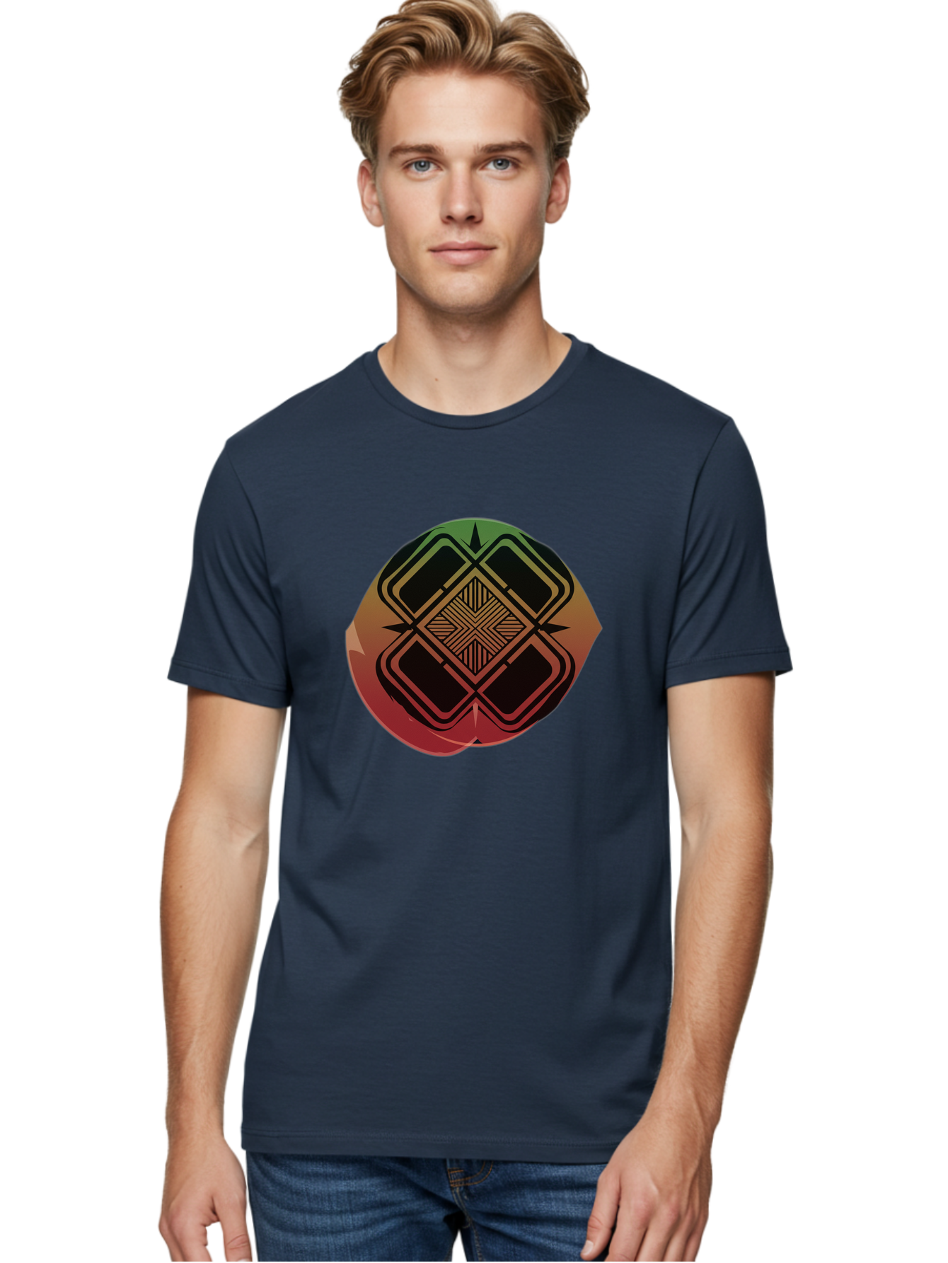 Geometric-Shape-Logo Men'S Graphic Tee, 100% Cotton, Comfortable Casual Summer Wear, Machine Washable, Vintage Camera, Old Camera, Antique Camera, Black Camera, Classic Photography, Photography Equipment, Nostalgic Device, Film Camera, Bag522