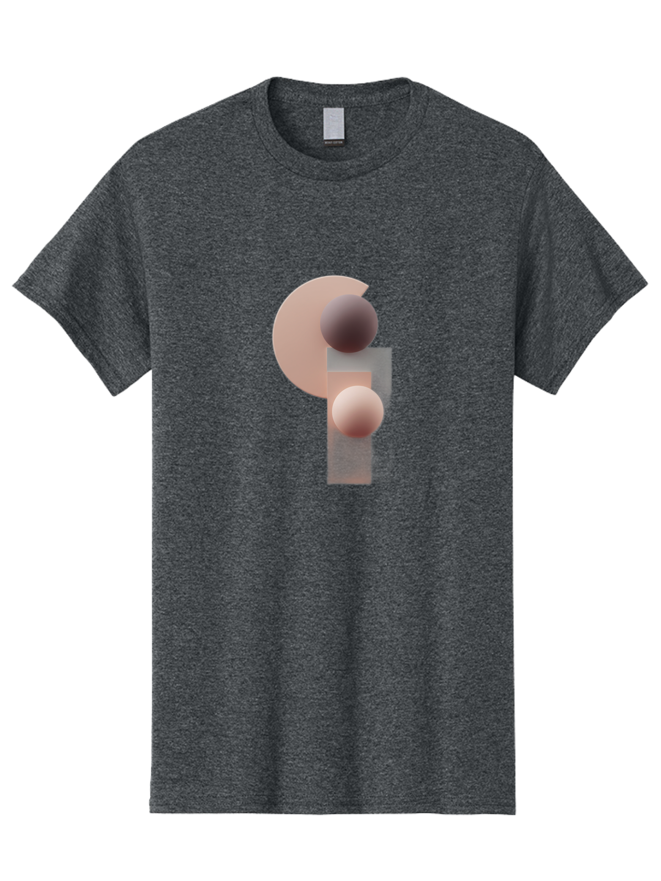 Geometric-Shapes Men'S Graphic Tee, 100% Cotton, Comfortable Casual Summer Wear, Machine Washable, Vintage Camera, Old Camera, Antique Camera, Black Camera, Classic Photography, Photography Equipment, Nostalgic Device, Film Camera, Camera Art Bag523