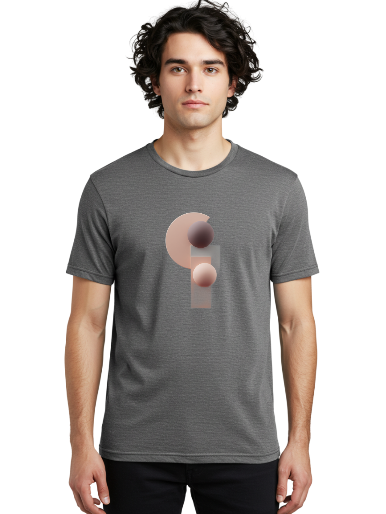 Geometric-Shapes Men'S Graphic Tee, 100% Cotton, Comfortable Casual Summer Wear, Machine Washable, Vintage Camera, Old Camera, Antique Camera, Black Camera, Classic Photography, Photography Equipment, Nostalgic Device, Film Camera, Camera Art Bag523
